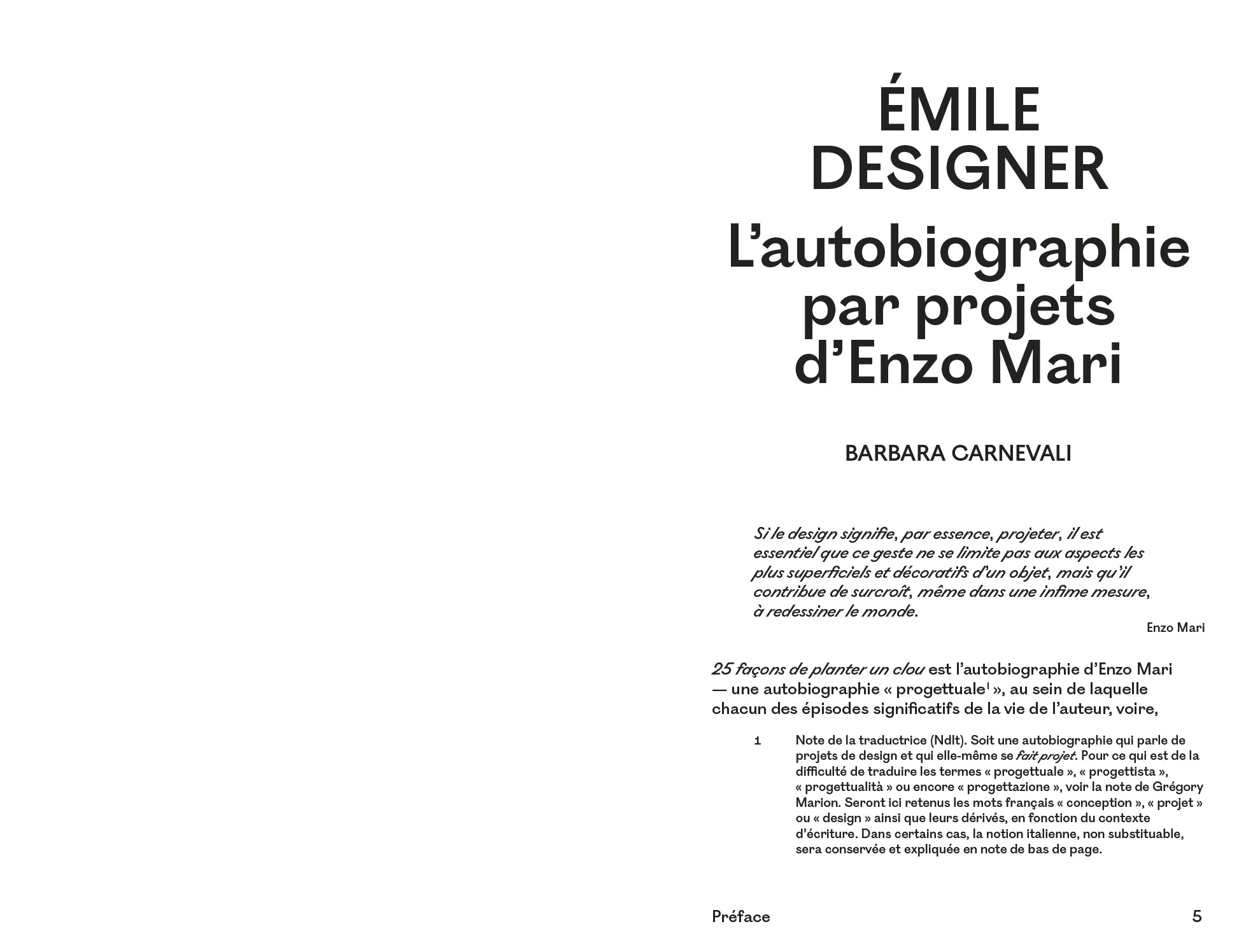 Enzo Mari - 25 façons de planter un clou