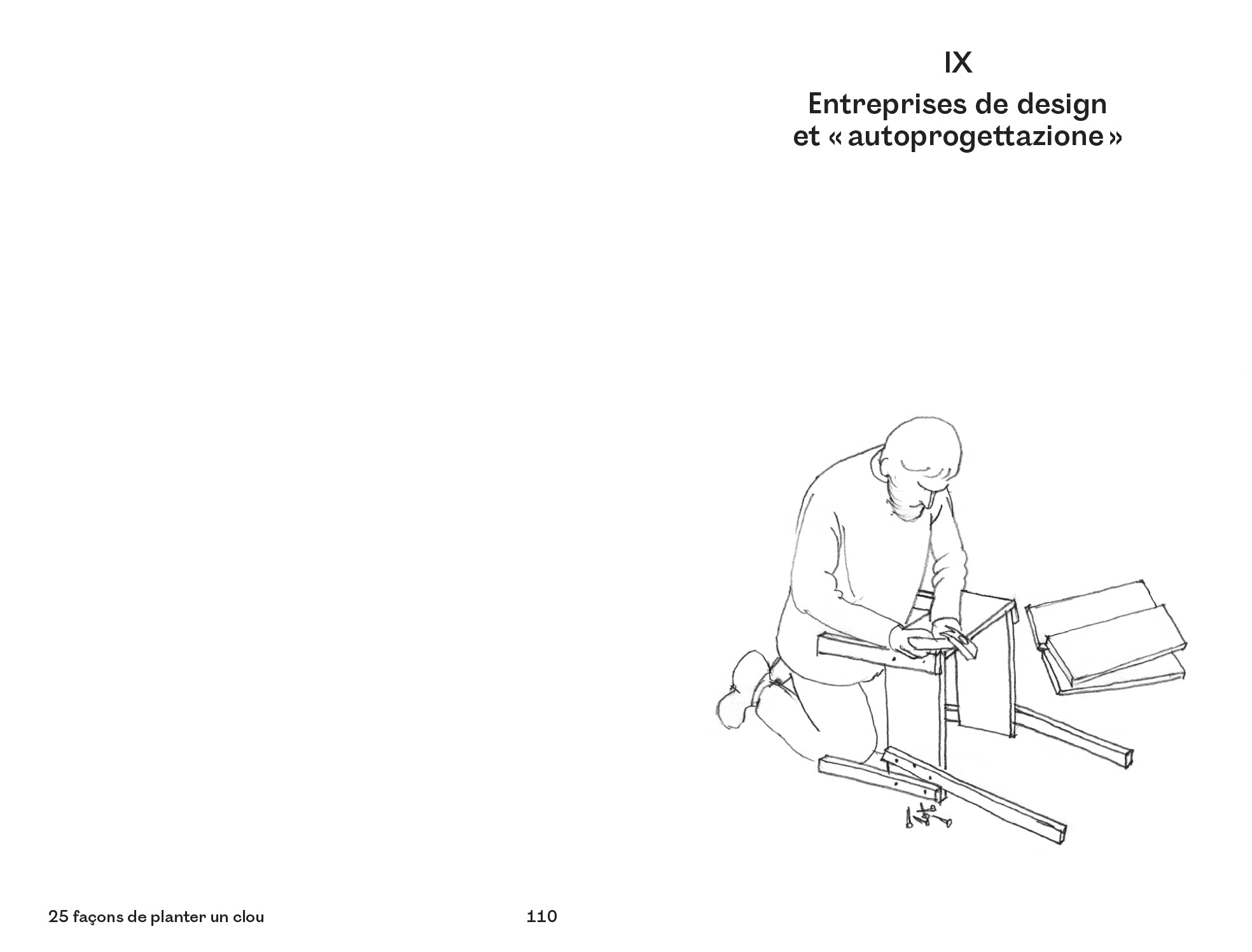 Enzo Mari - 25 façons de planter un clou