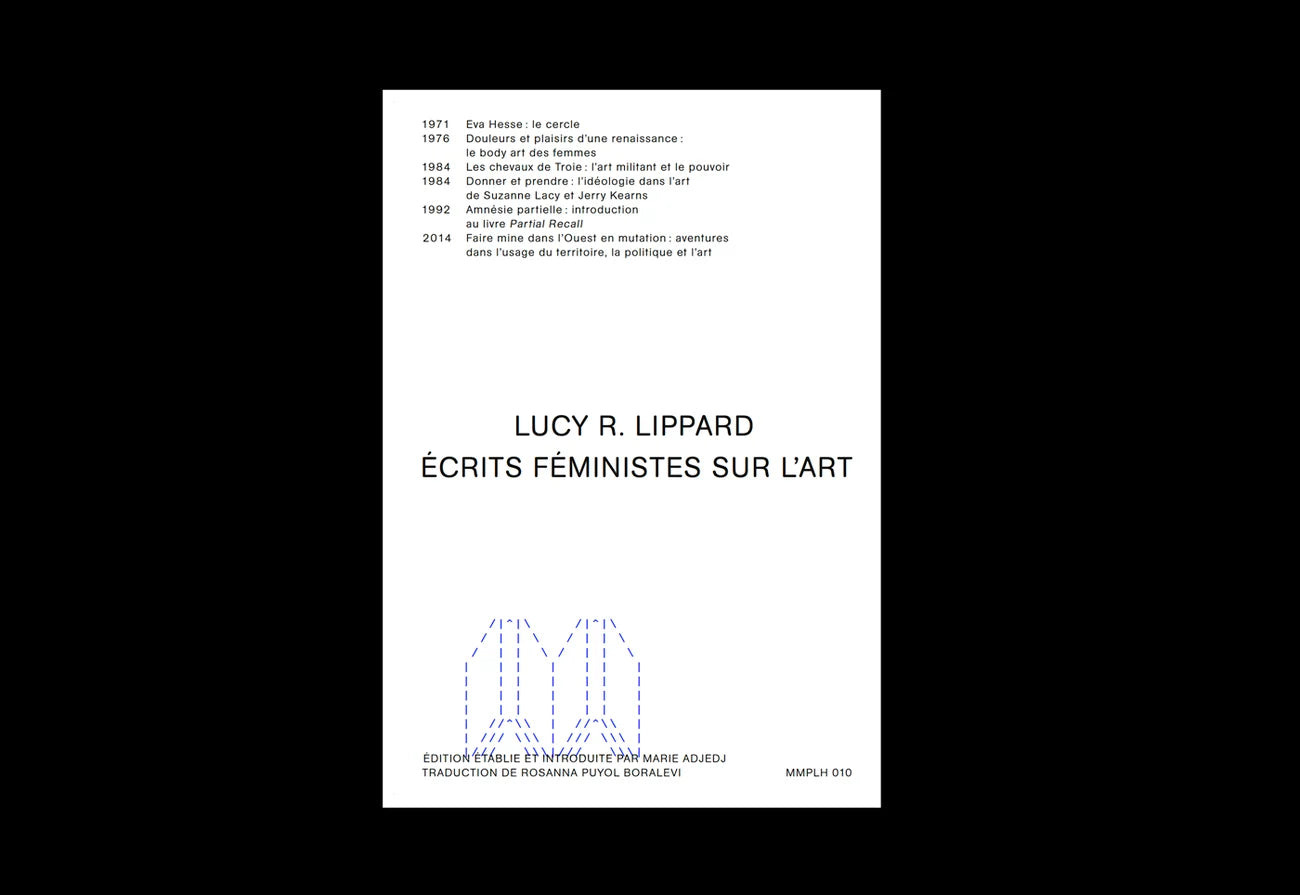 Lucy R. Lippard - Écrits féministes sur l’art