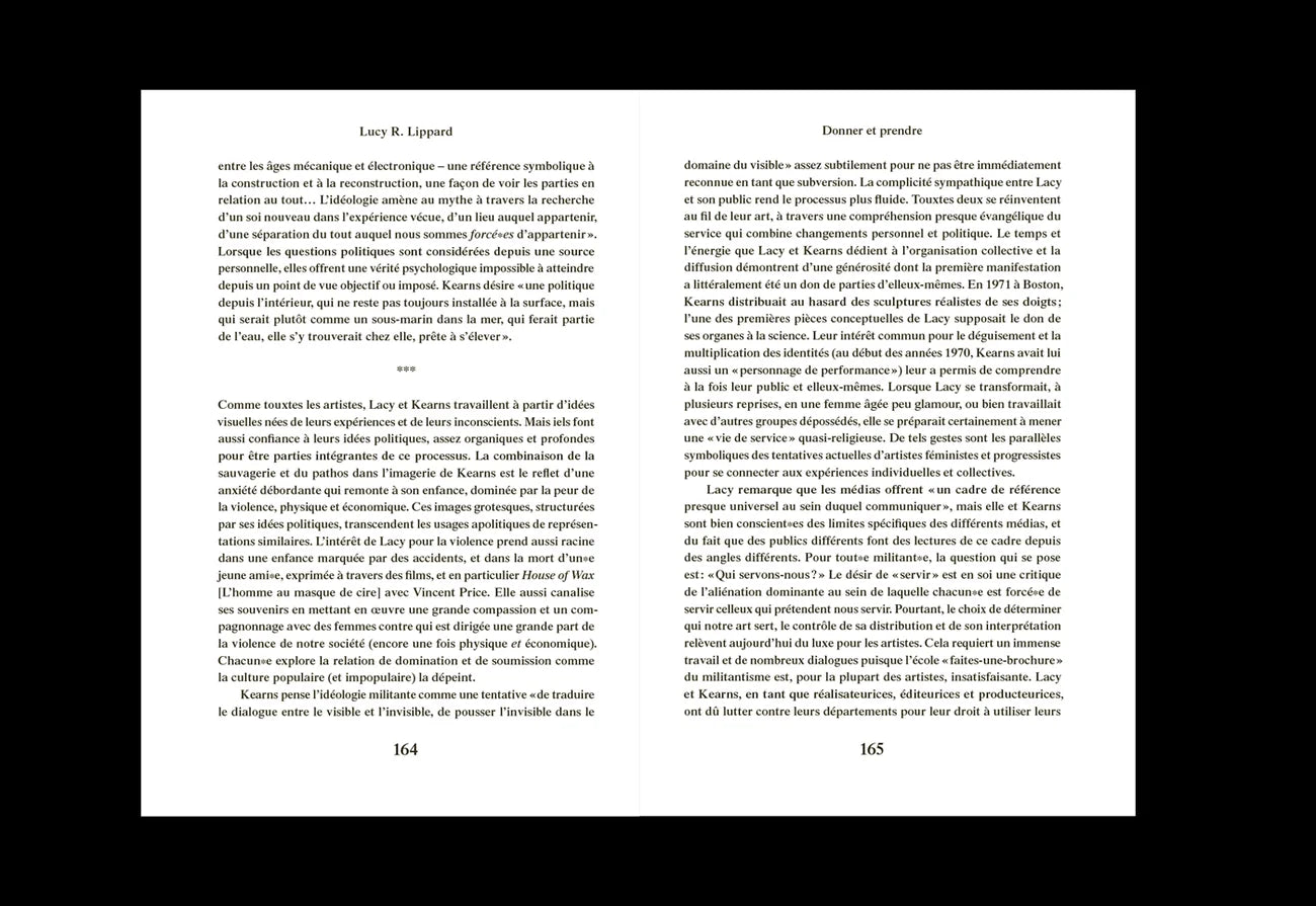 Lucy R. Lippard - Écrits féministes sur l’art
