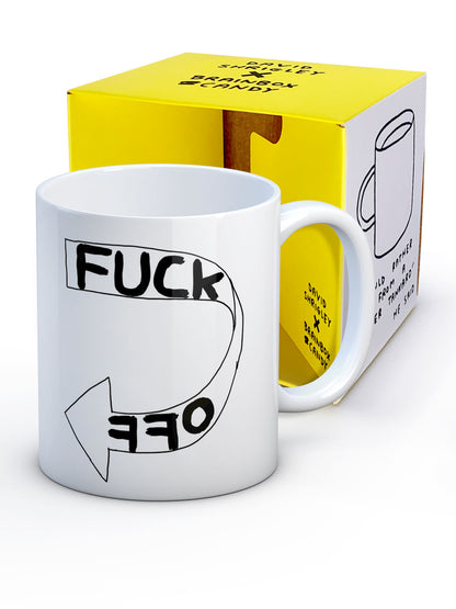 David Shrigley - "Fuck Off" Mug