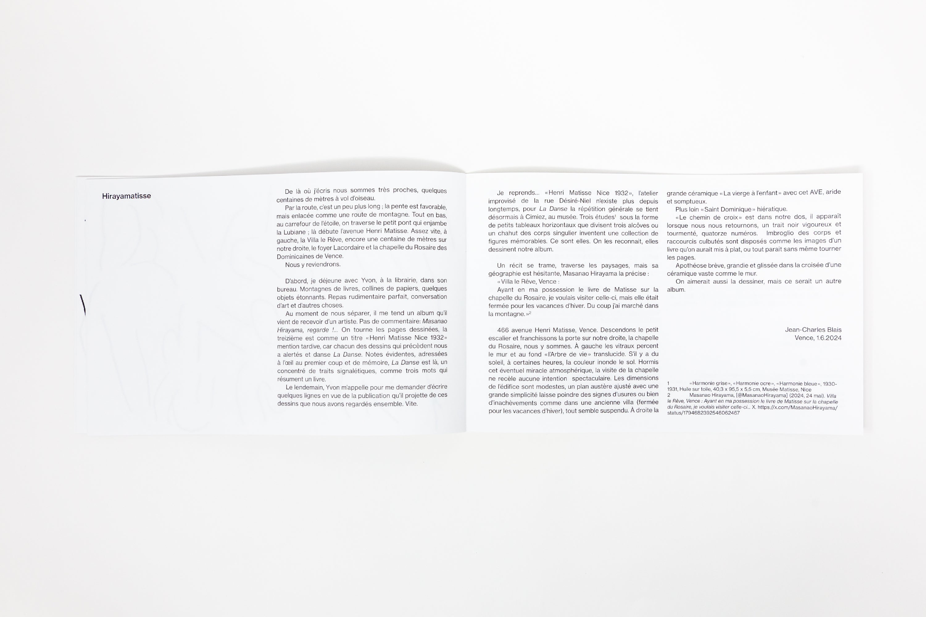 Masanao Hirayama - Matisse