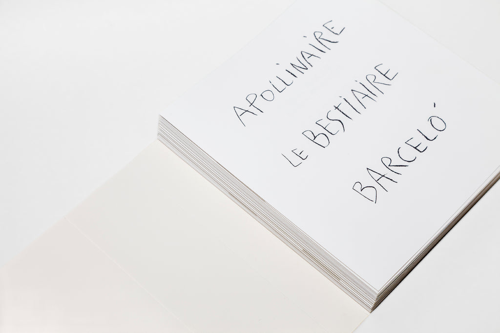 Miquel Barceló & Guillaume Apollinaire - Le Bestiaire ou Cortège d’Orphée