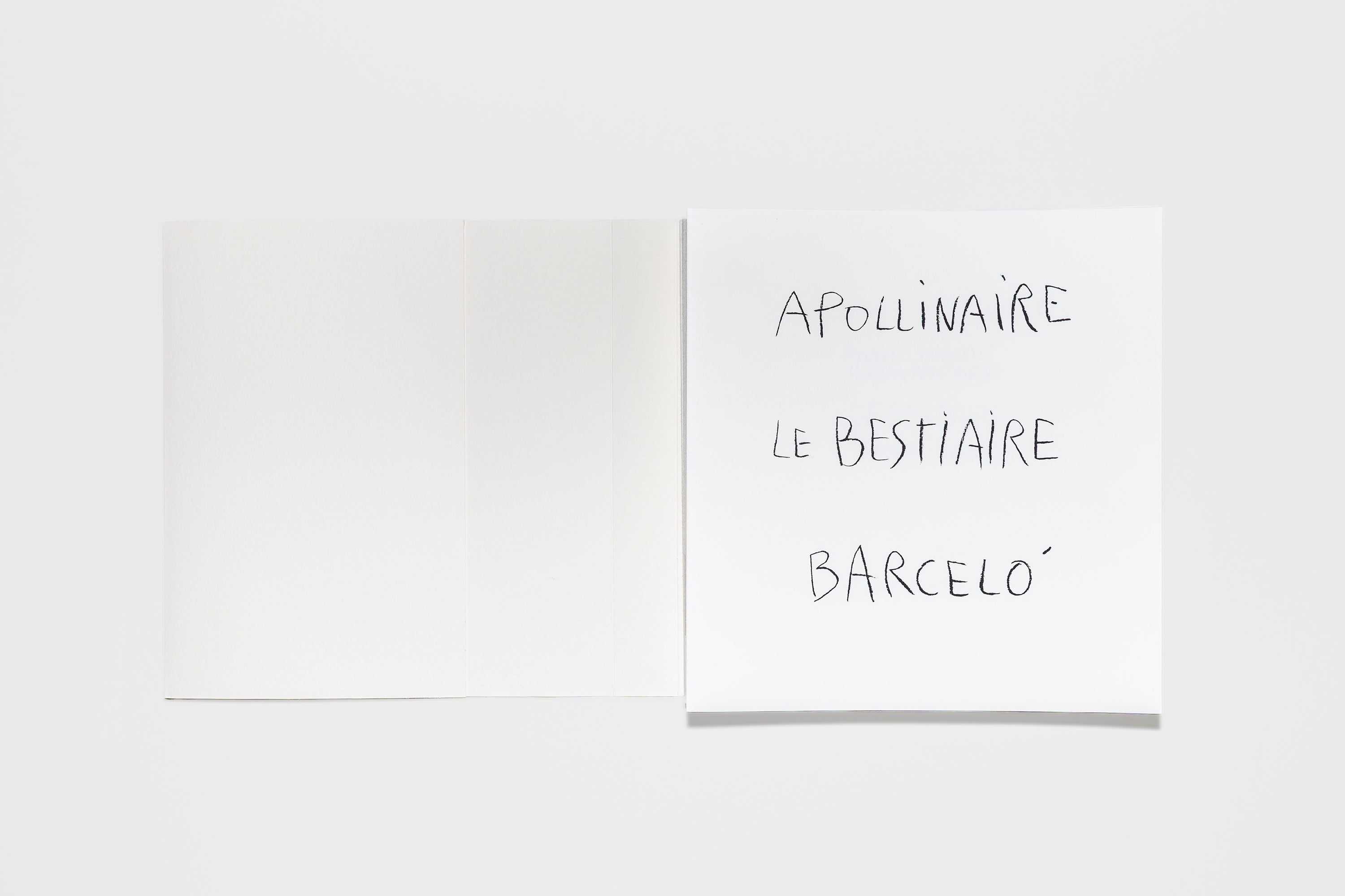 Miquel Barceló & Guillaume Apollinaire - Le Bestiaire ou Cortège d’Orphée