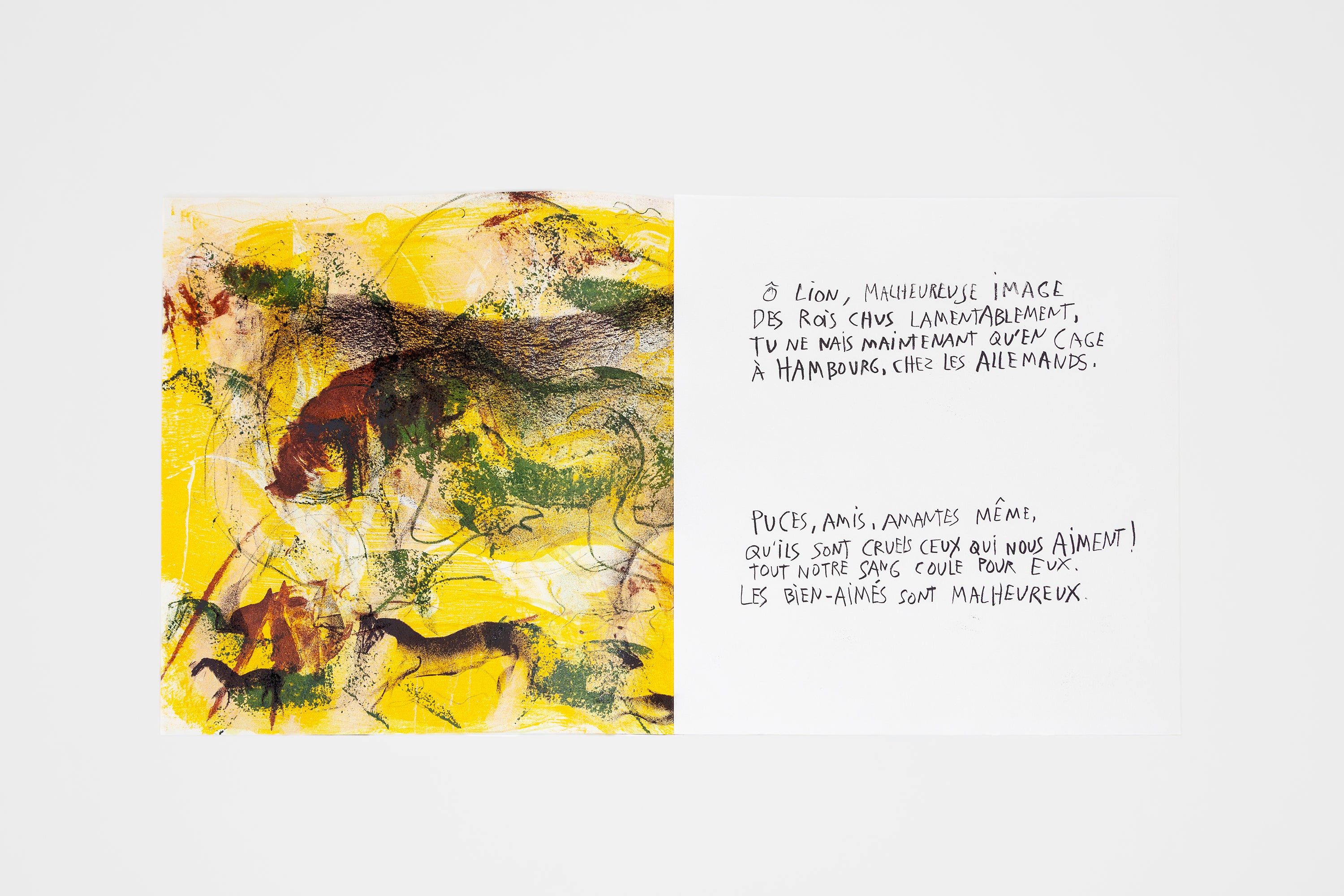 Miquel Barceló & Guillaume Apollinaire - Le Bestiaire ou Cortège d’Orphée