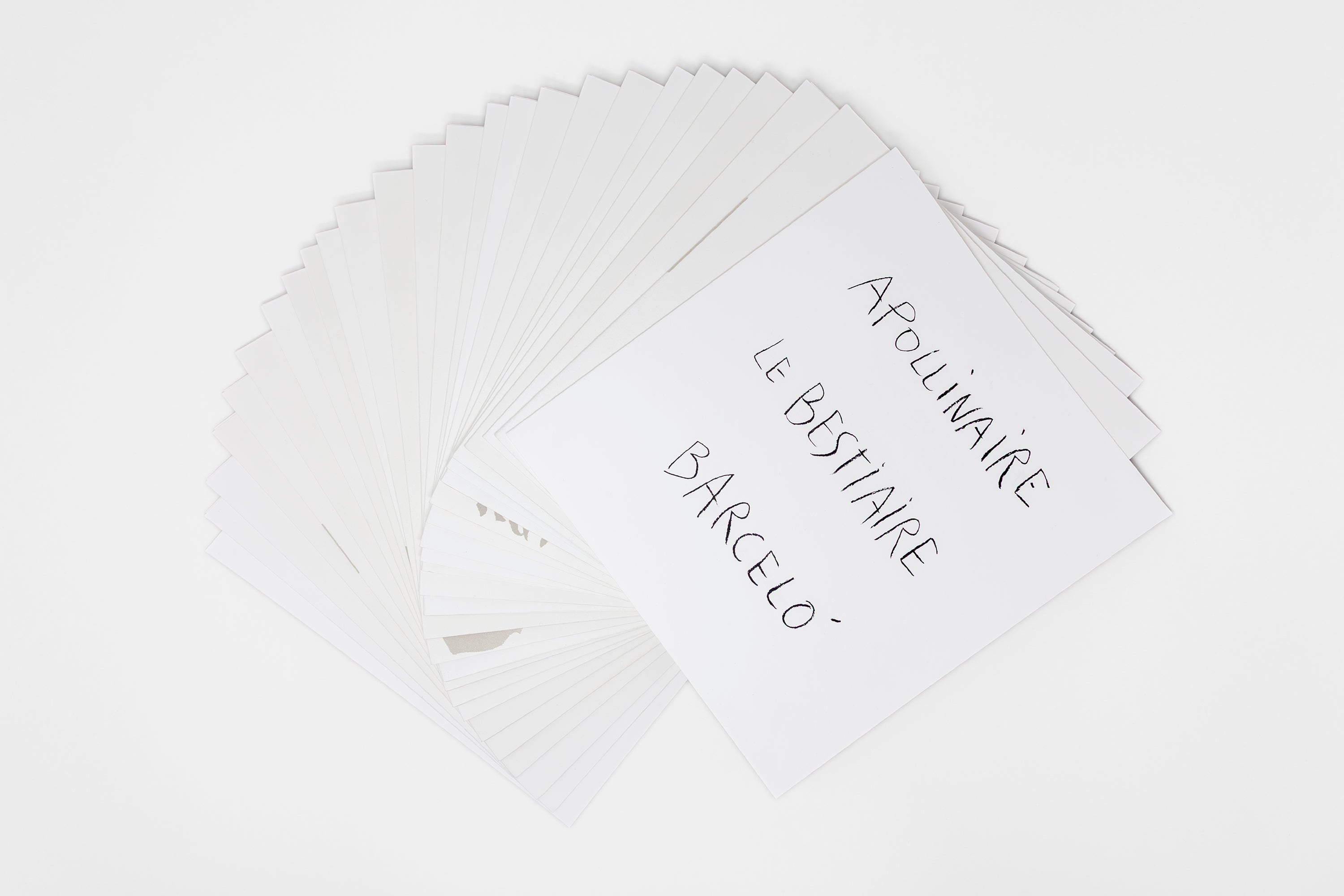 Miquel Barceló & Guillaume Apollinaire - Le Bestiaire ou Cortège d’Orphée