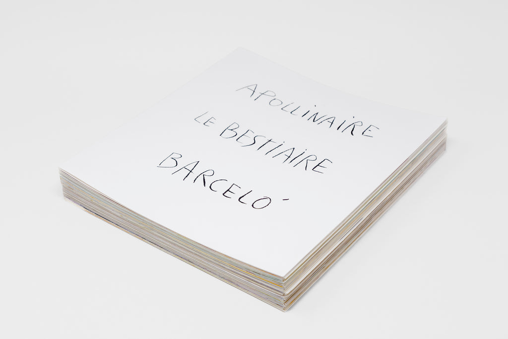 Miquel Barceló & Guillaume Apollinaire - Le Bestiaire ou Cortège d’Orphée