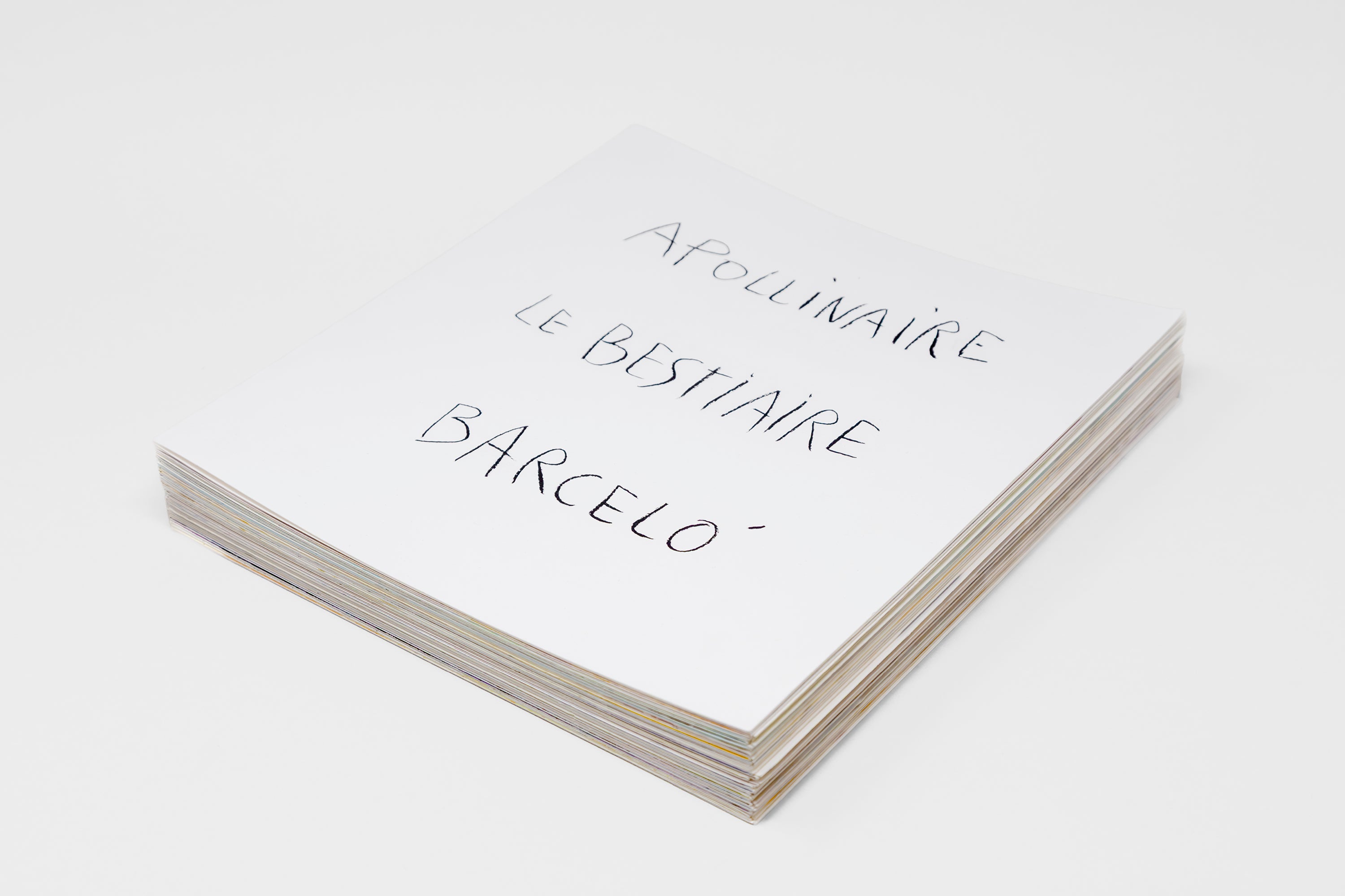Miquel Barceló & Guillaume Apollinaire - Le Bestiaire ou Cortège d’Orphée