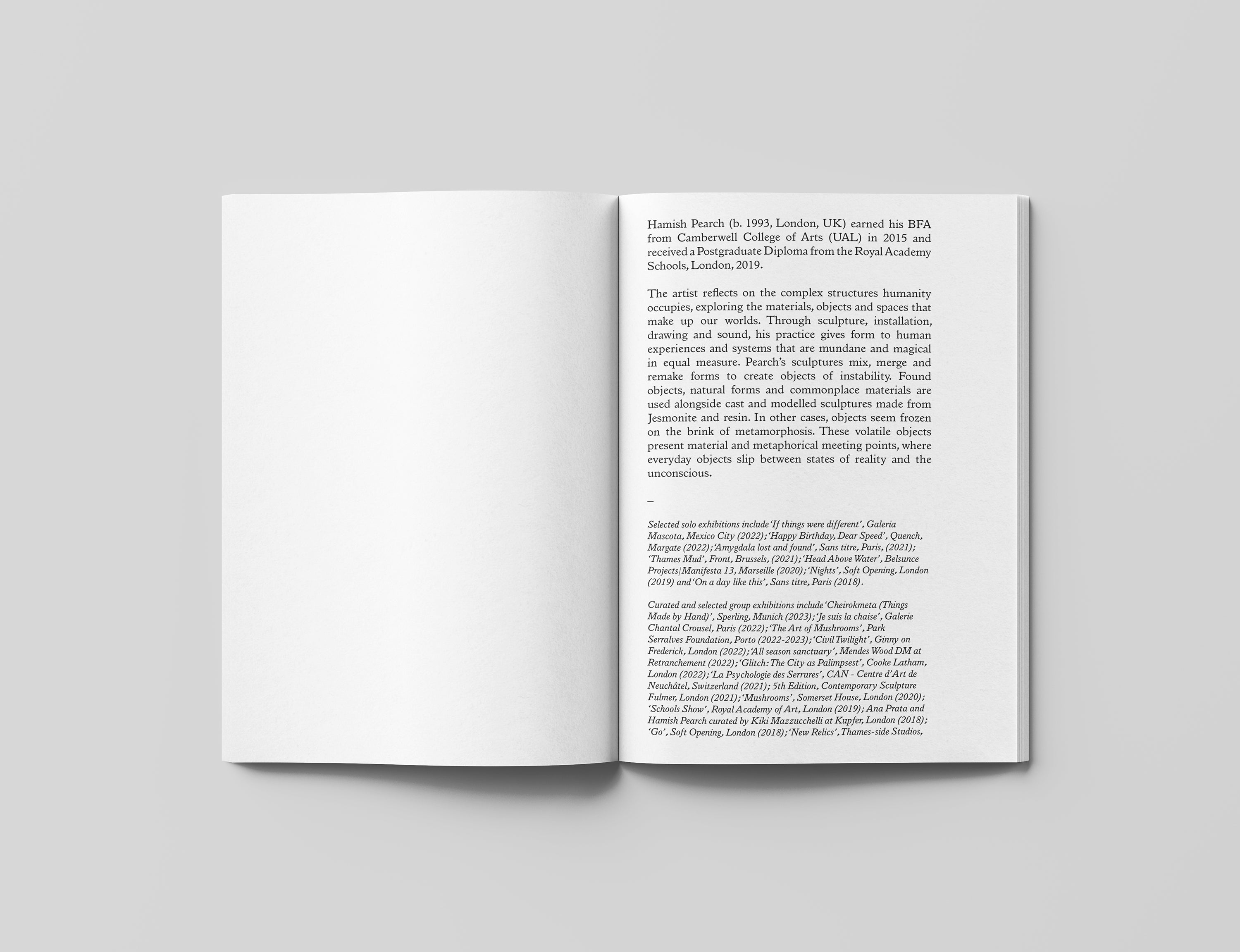 Hamish Pearch - A-Z, Vol. 1