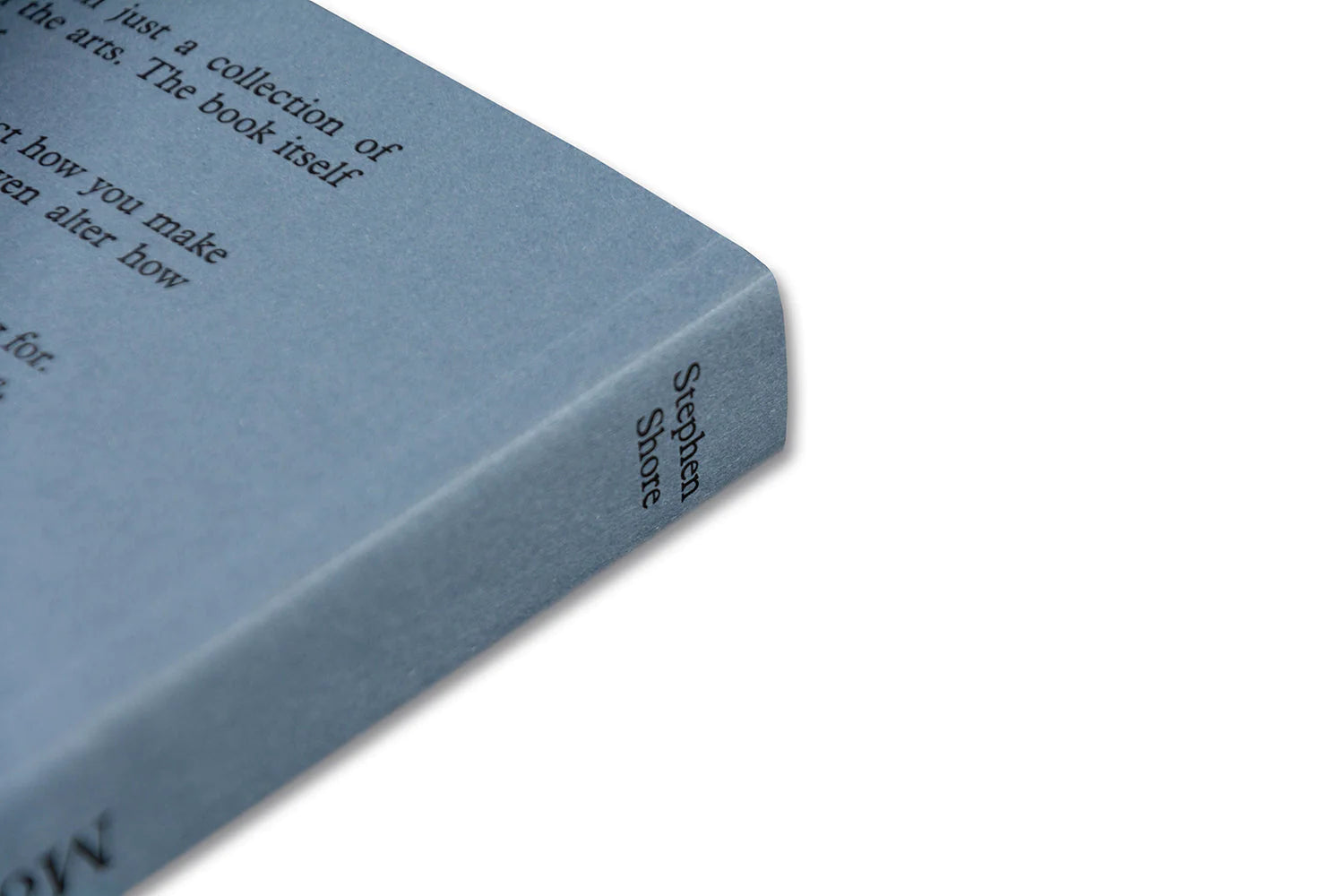 Stephen Shore - Modern Instances: The Craft of Photography