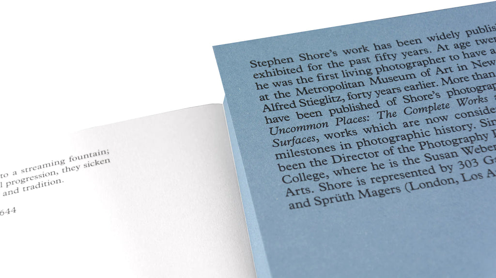 Stephen Shore - Modern Instances: The Craft of Photography