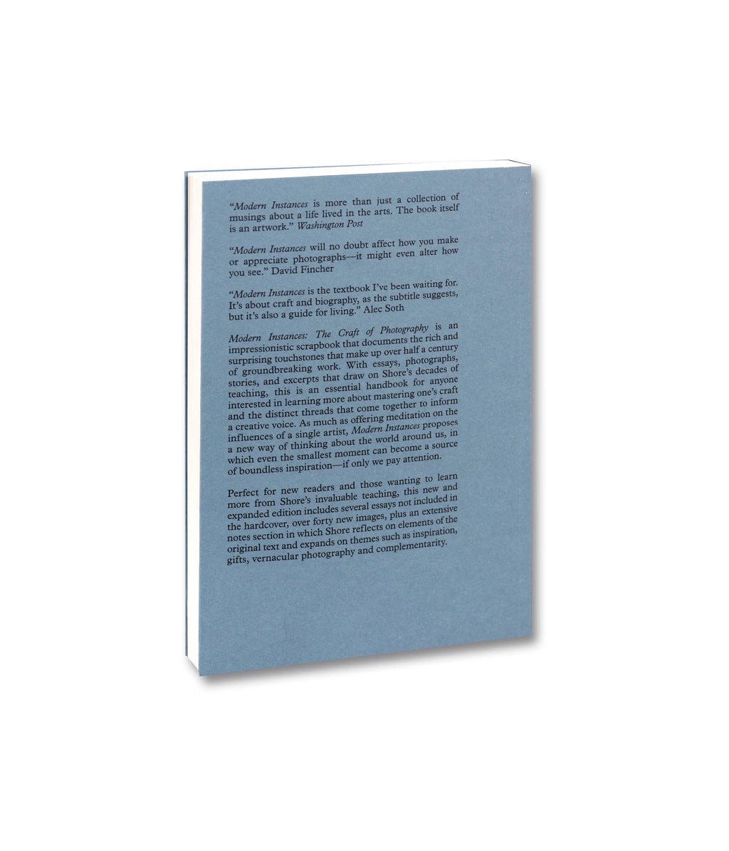 Stephen Shore - Modern Instances: The Craft of Photography
