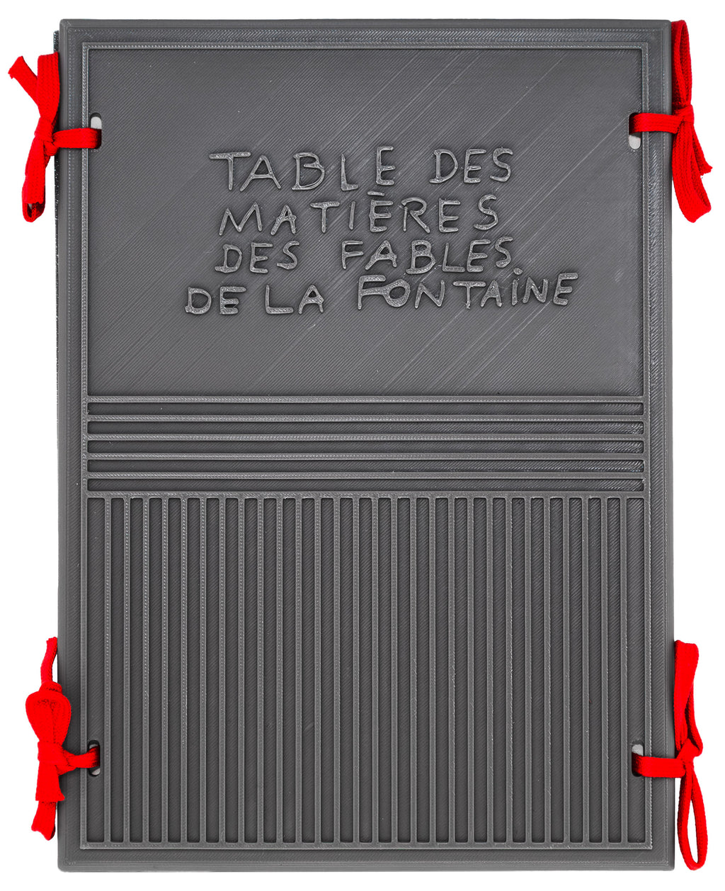 Nathalie Du Pasquier - Table des matières