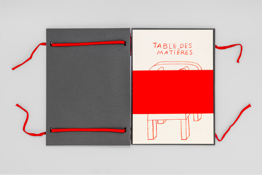 Nathalie Du Pasquier - Table des matières