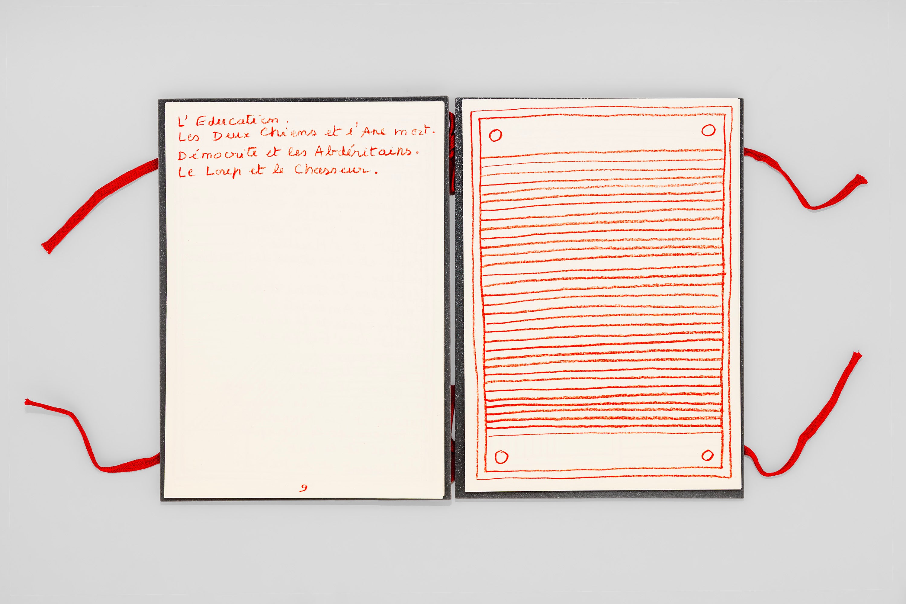 Nathalie Du Pasquier - Table des matières – Yvon Lambert Paris