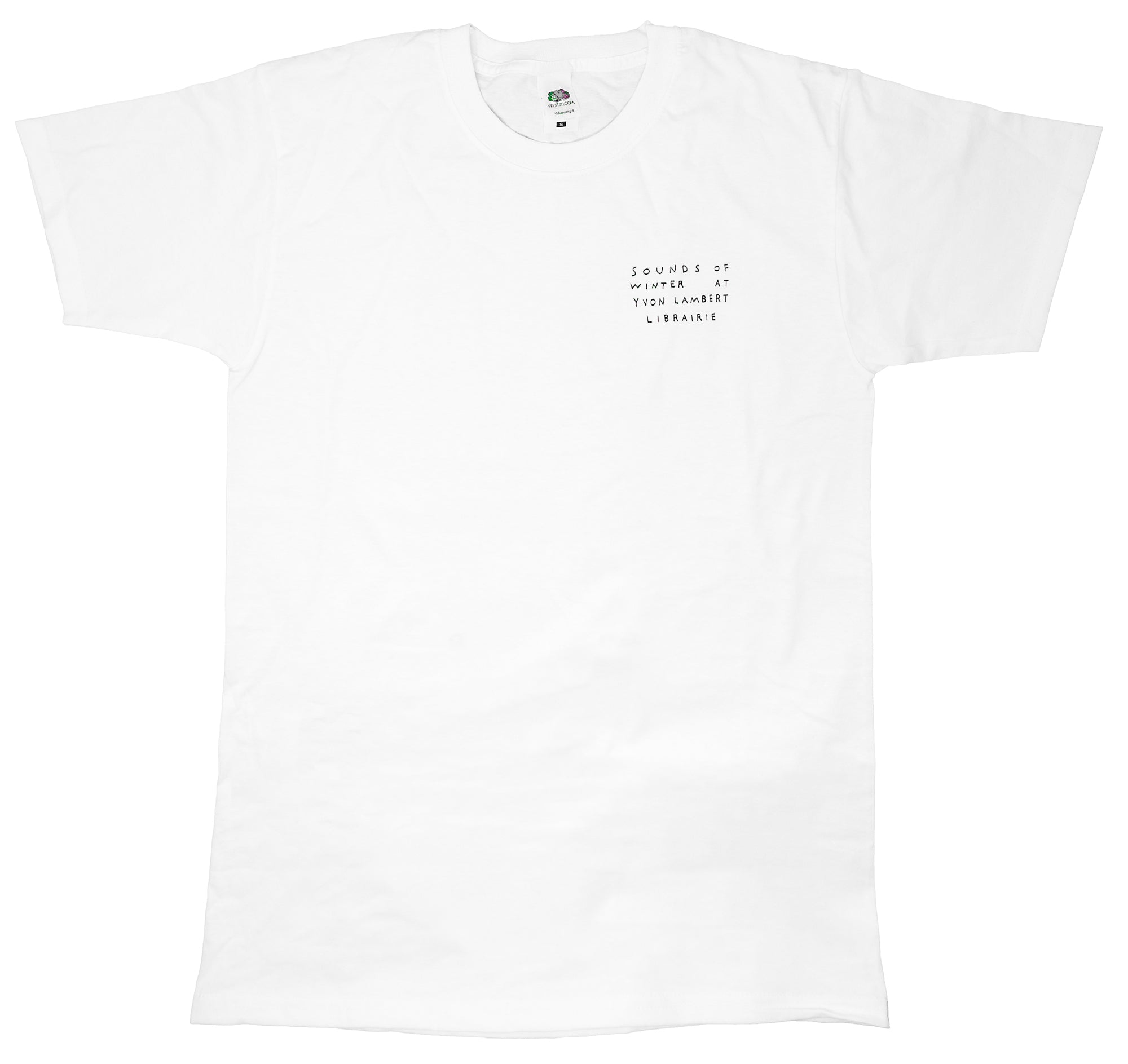 "Sounds of Winter at Yvon Lambert Librairie" T-shirt