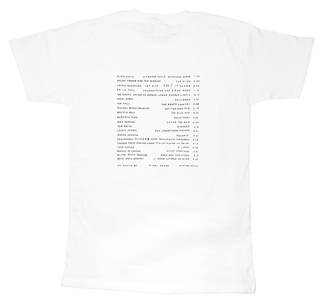 "Sounds of Winter at Yvon Lambert Librairie" T-shirt