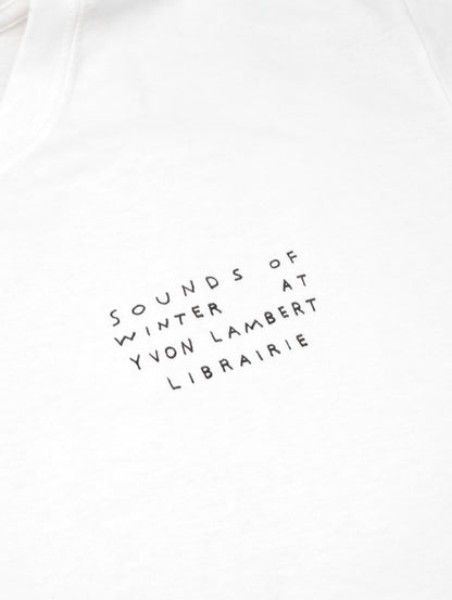 "Sounds of Winter at Yvon Lambert Librairie" T-shirt