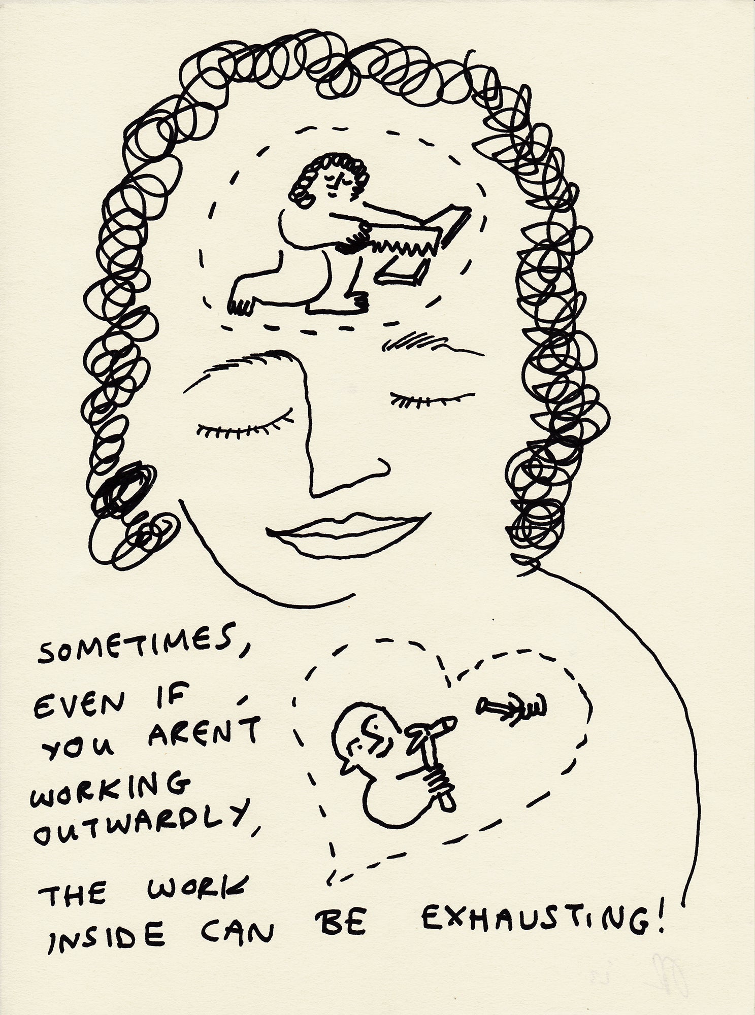 Orfeo Tagiuri - Little Passing Thoughts, 2023 (Drawings)