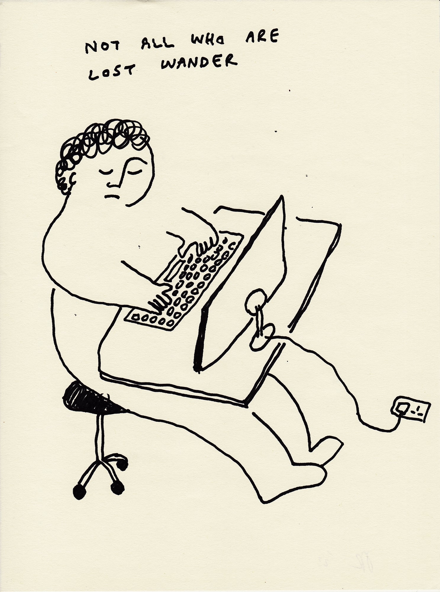 Orfeo Tagiuri - Little Passing Thoughts, 2023 (Drawings)