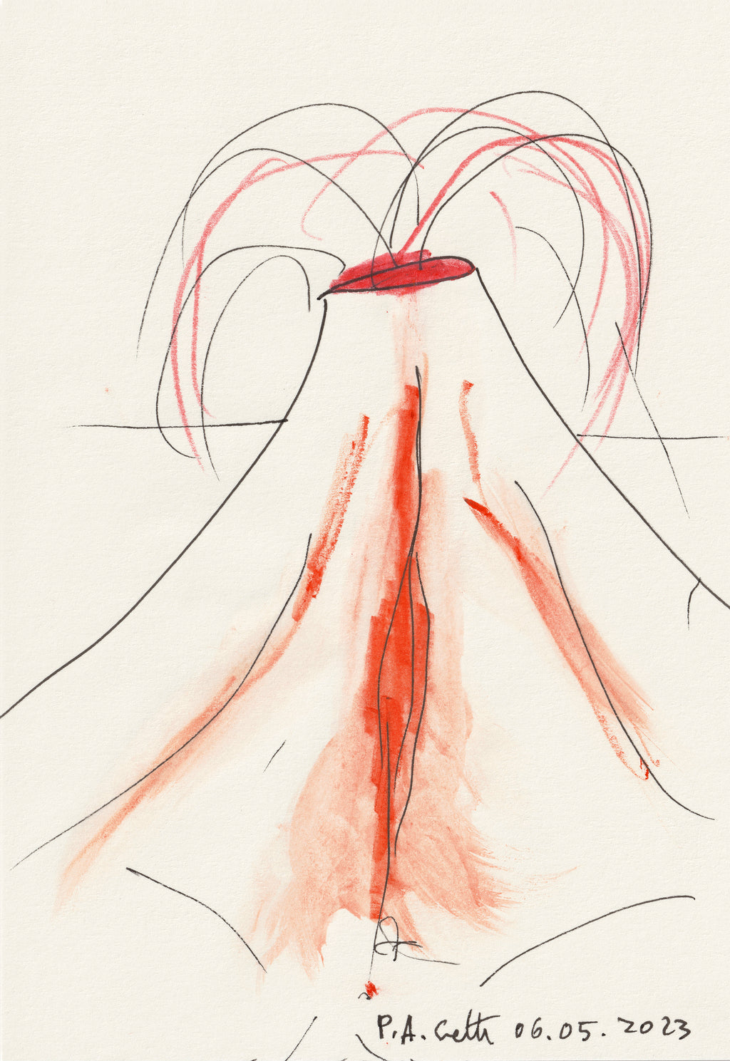 Paul Armand Gette - Les Filles du Volcan