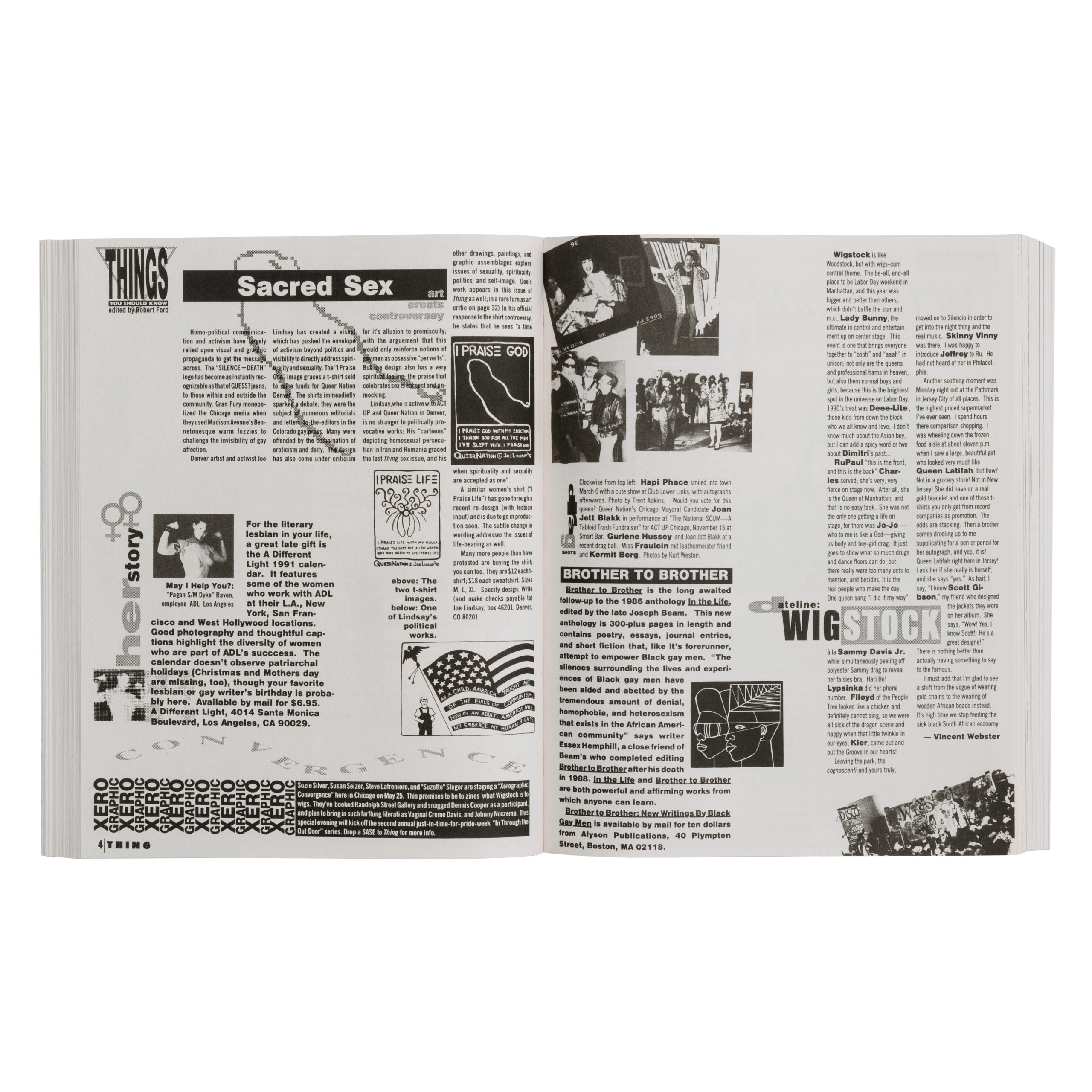 THING Issue 1-10, 1989-1993