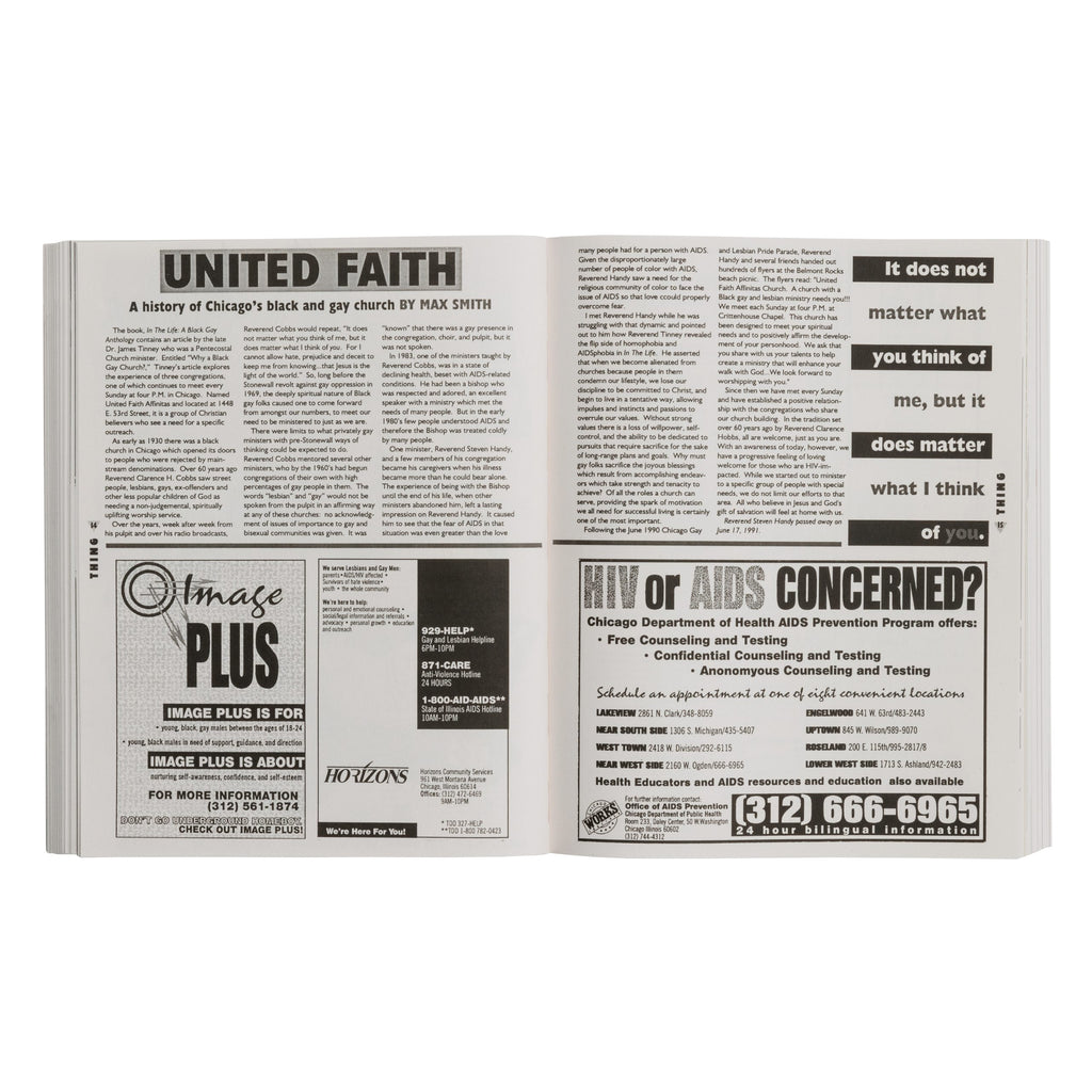 THING Issue 1-10, 1989-1993