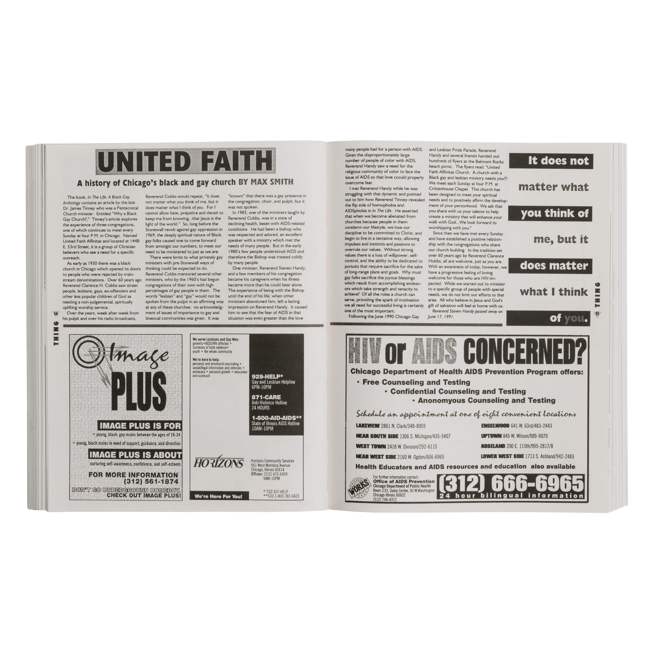 THING Issue 1-10, 1989-1993