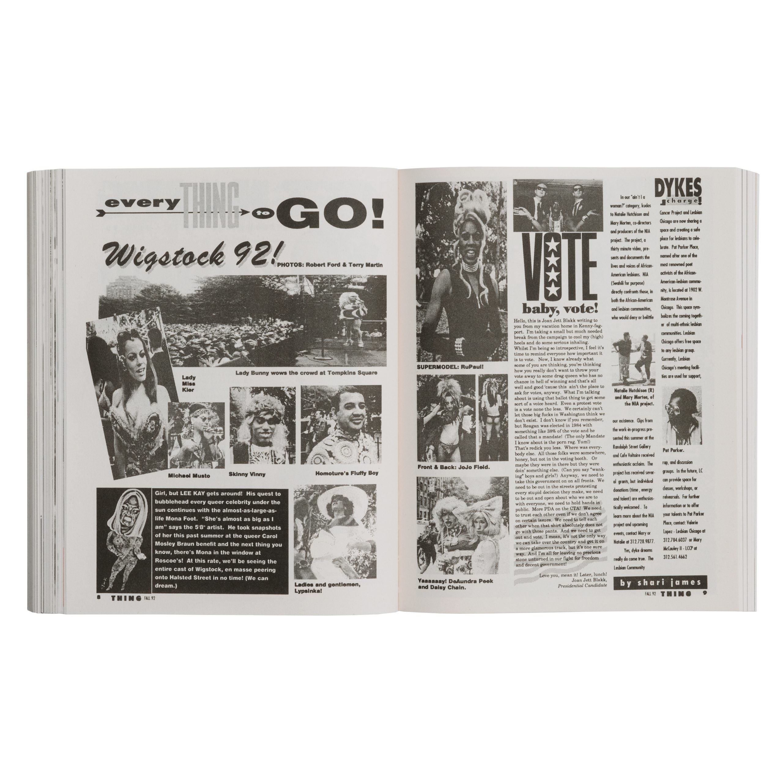 THING Issue 1-10, 1989-1993