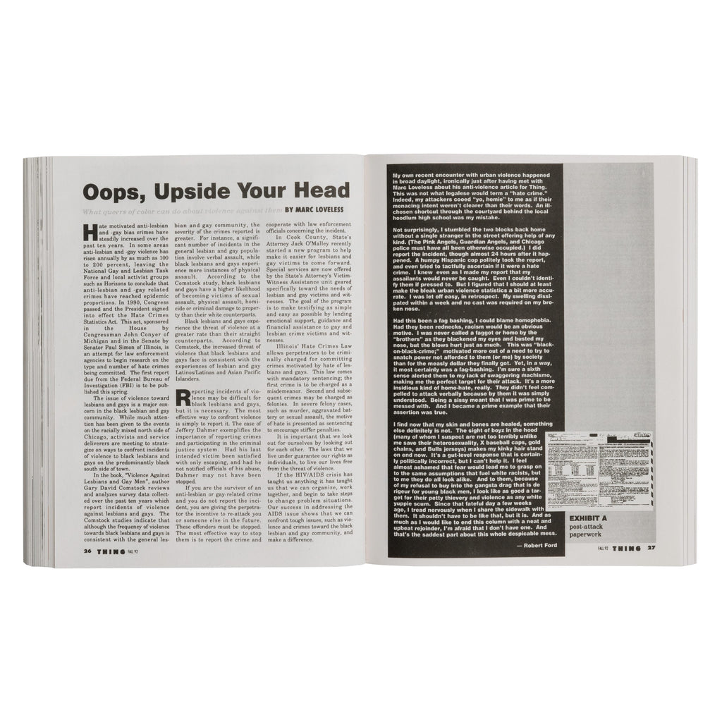 THING Issue 1-10, 1989-1993