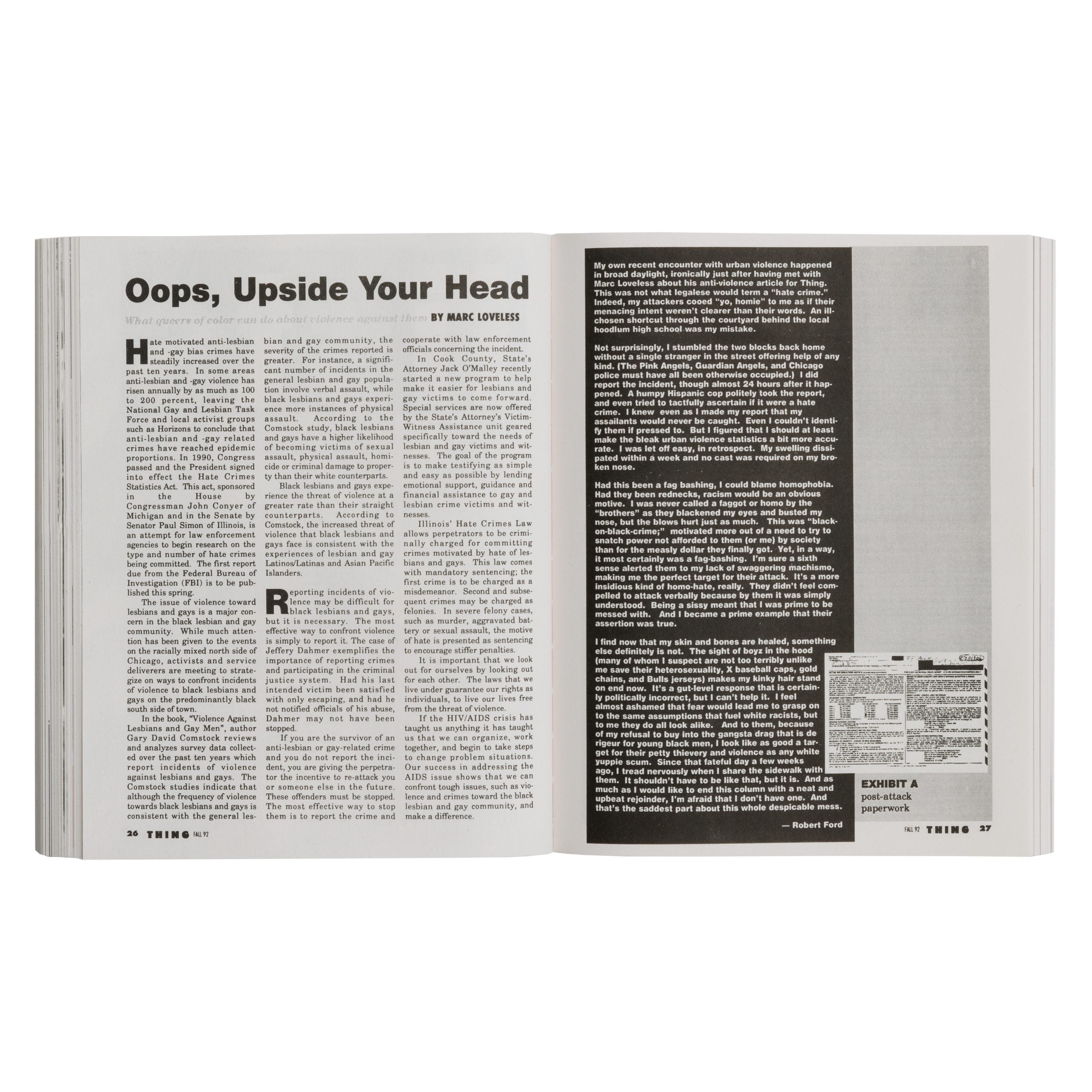 THING Issue 1-10, 1989-1993