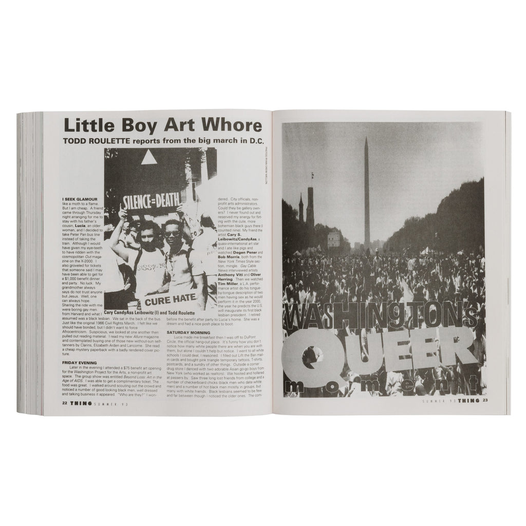 THING Issue 1-10, 1989-1993