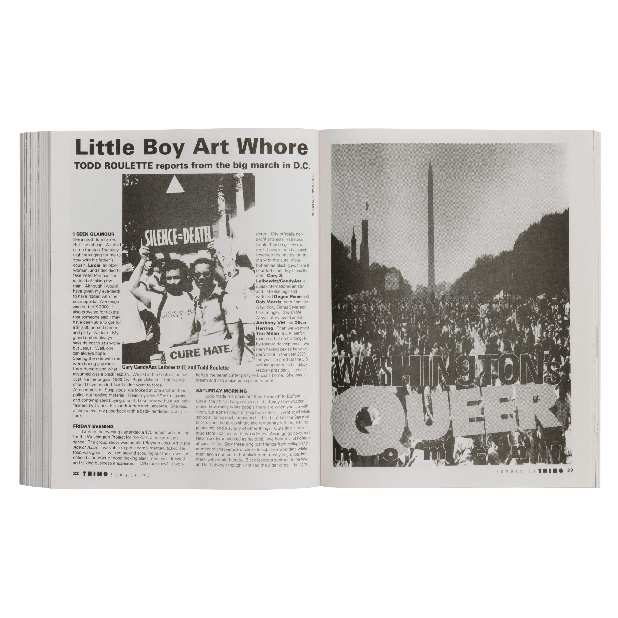 THING Issue 1-10, 1989-1993