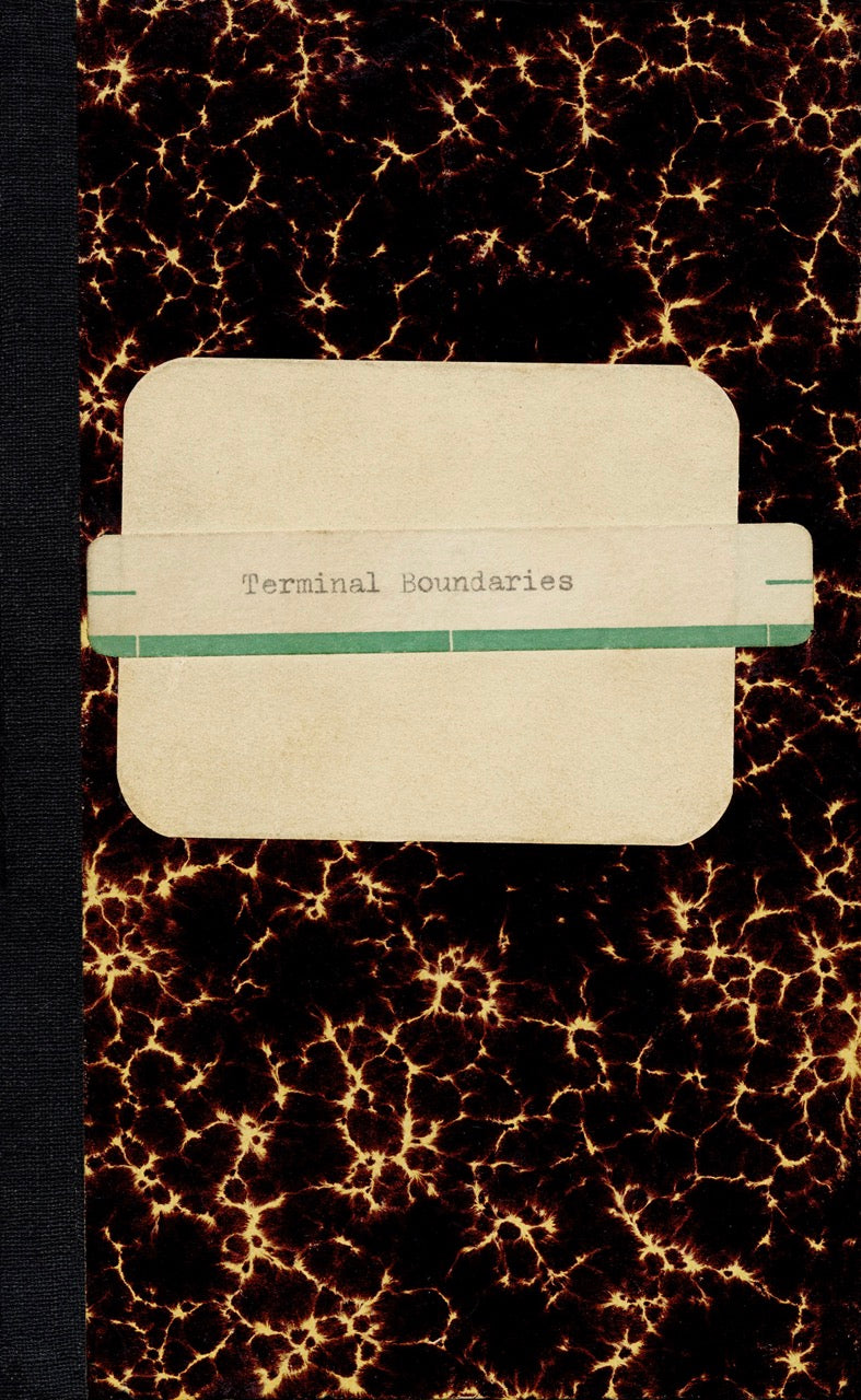 Lawrence Weiner - Terminal Boundaries and A natural water course diverted reduced or displaced