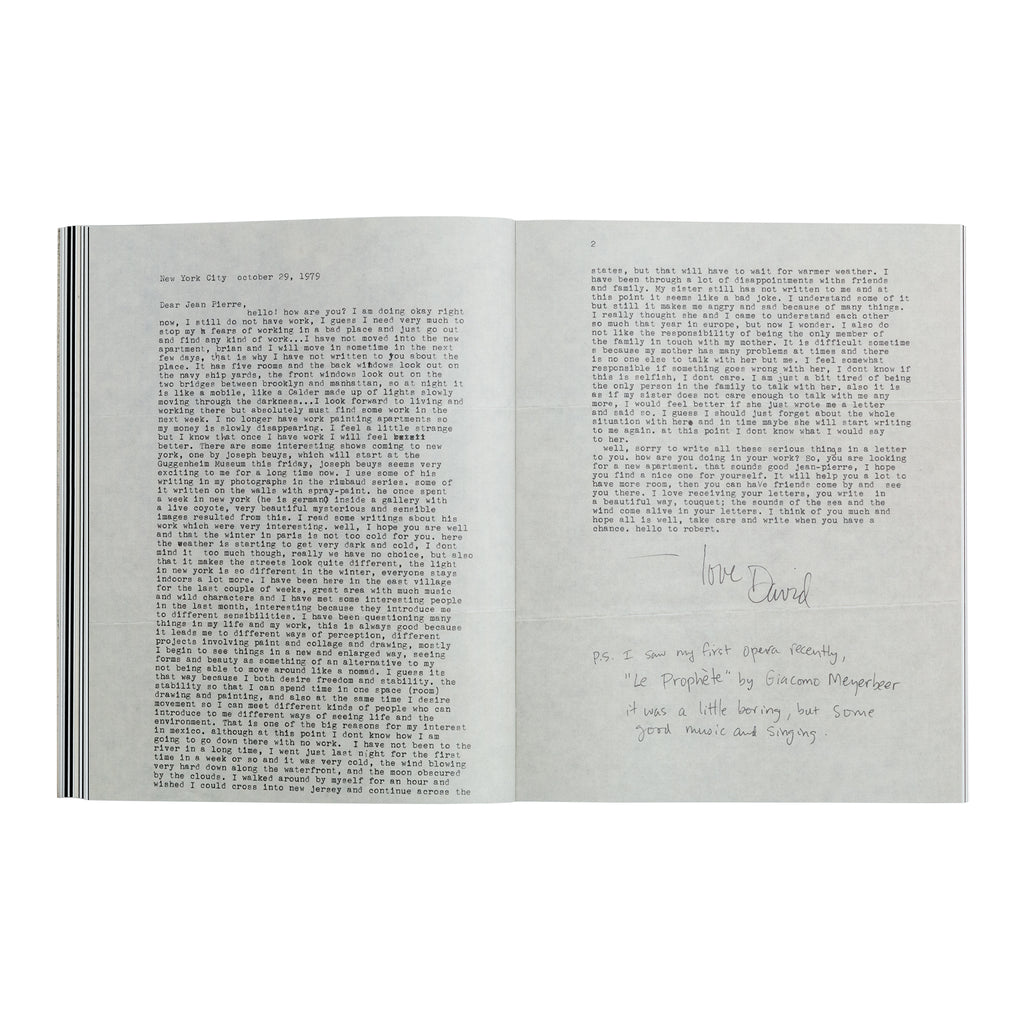 David Wojnarowicz - Dear Jean Pierre