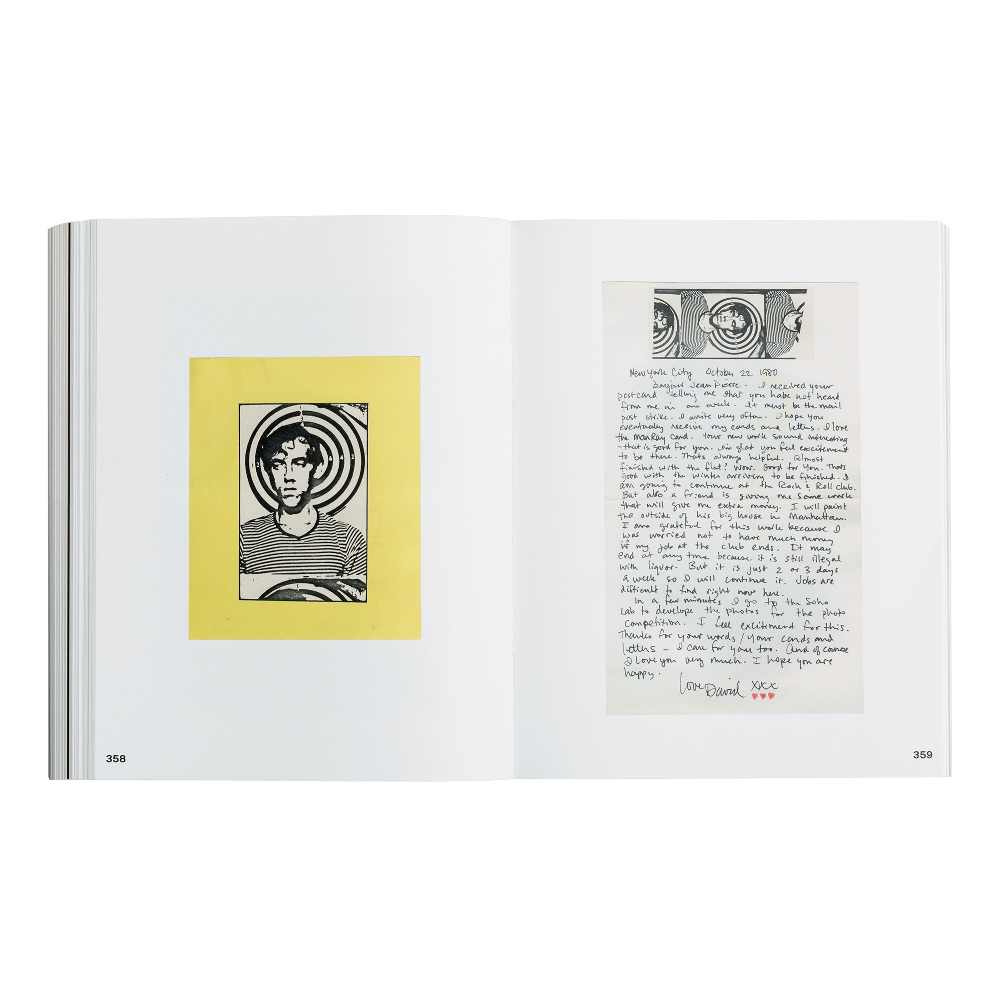 David Wojnarowicz - Dear Jean Pierre