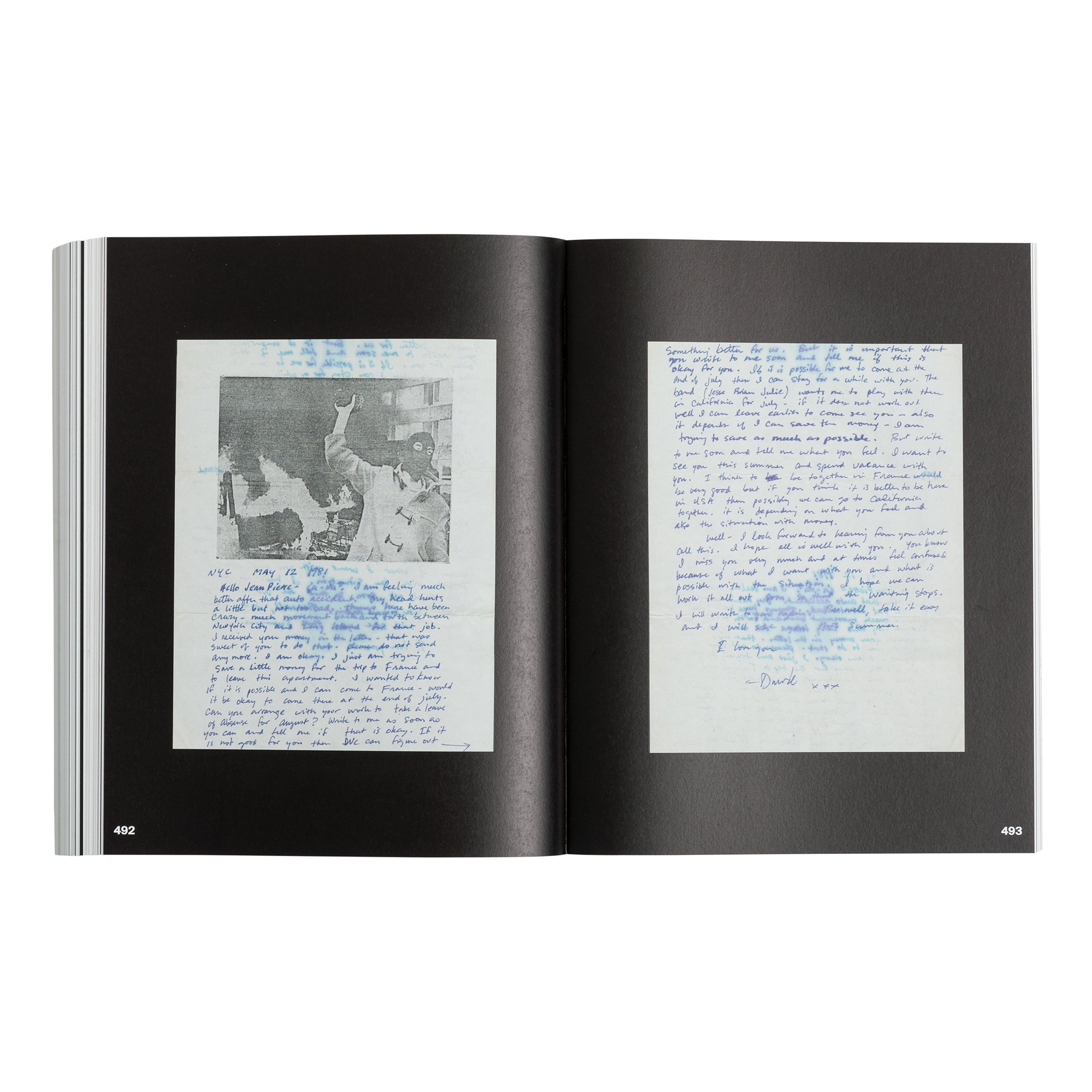 David Wojnarowicz - Dear Jean Pierre