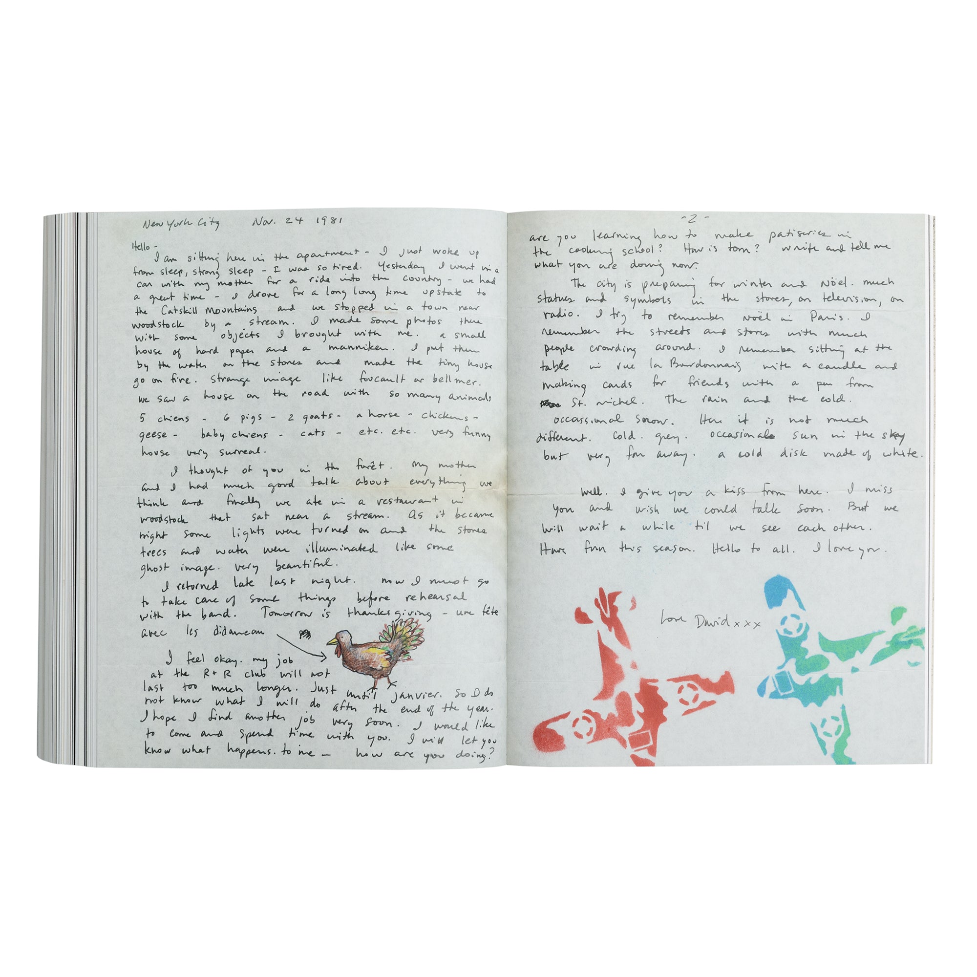 David Wojnarowicz - Dear Jean Pierre