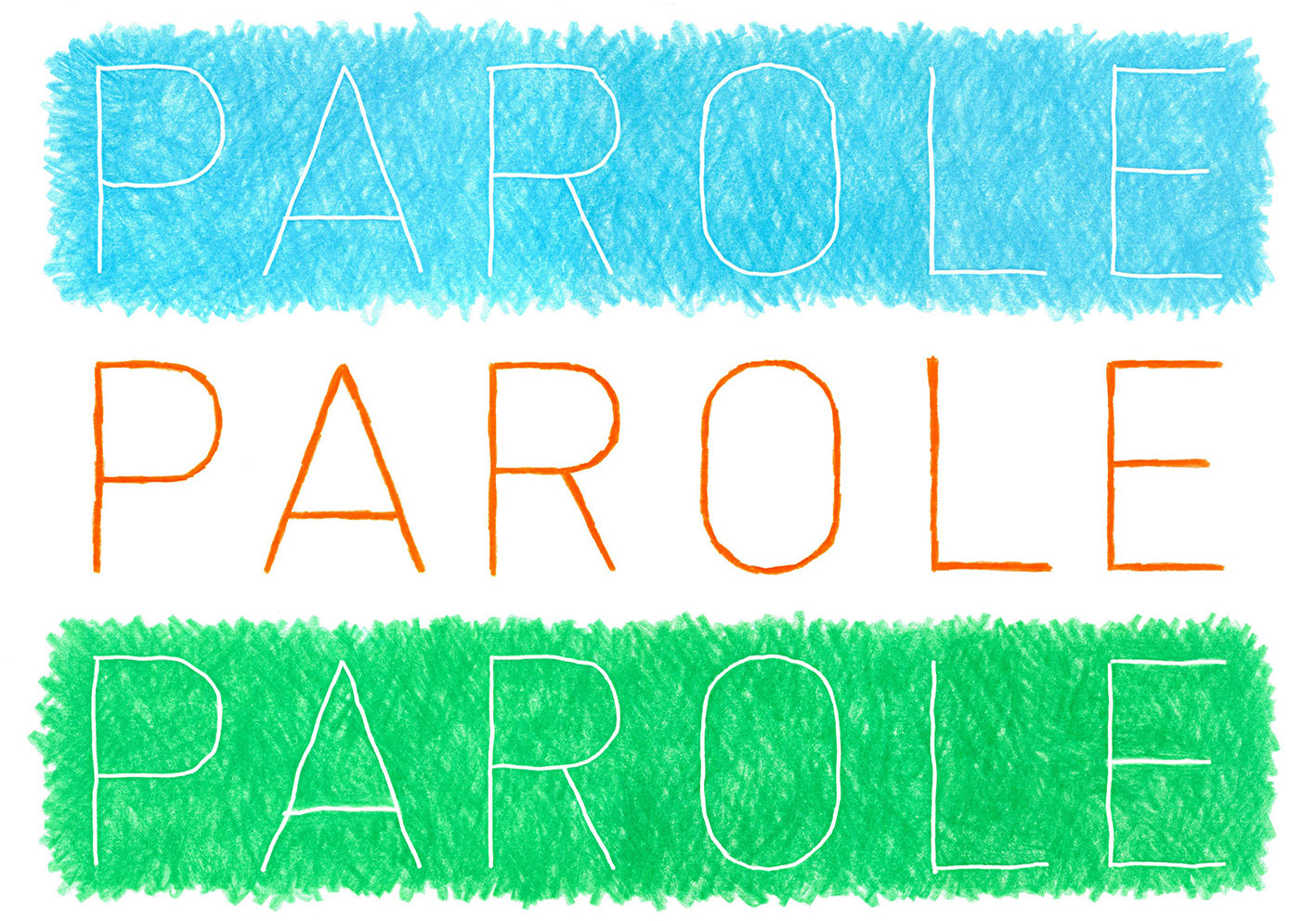 Pierre Charpin <br><em>Parole Parole Parole</em>, 2024