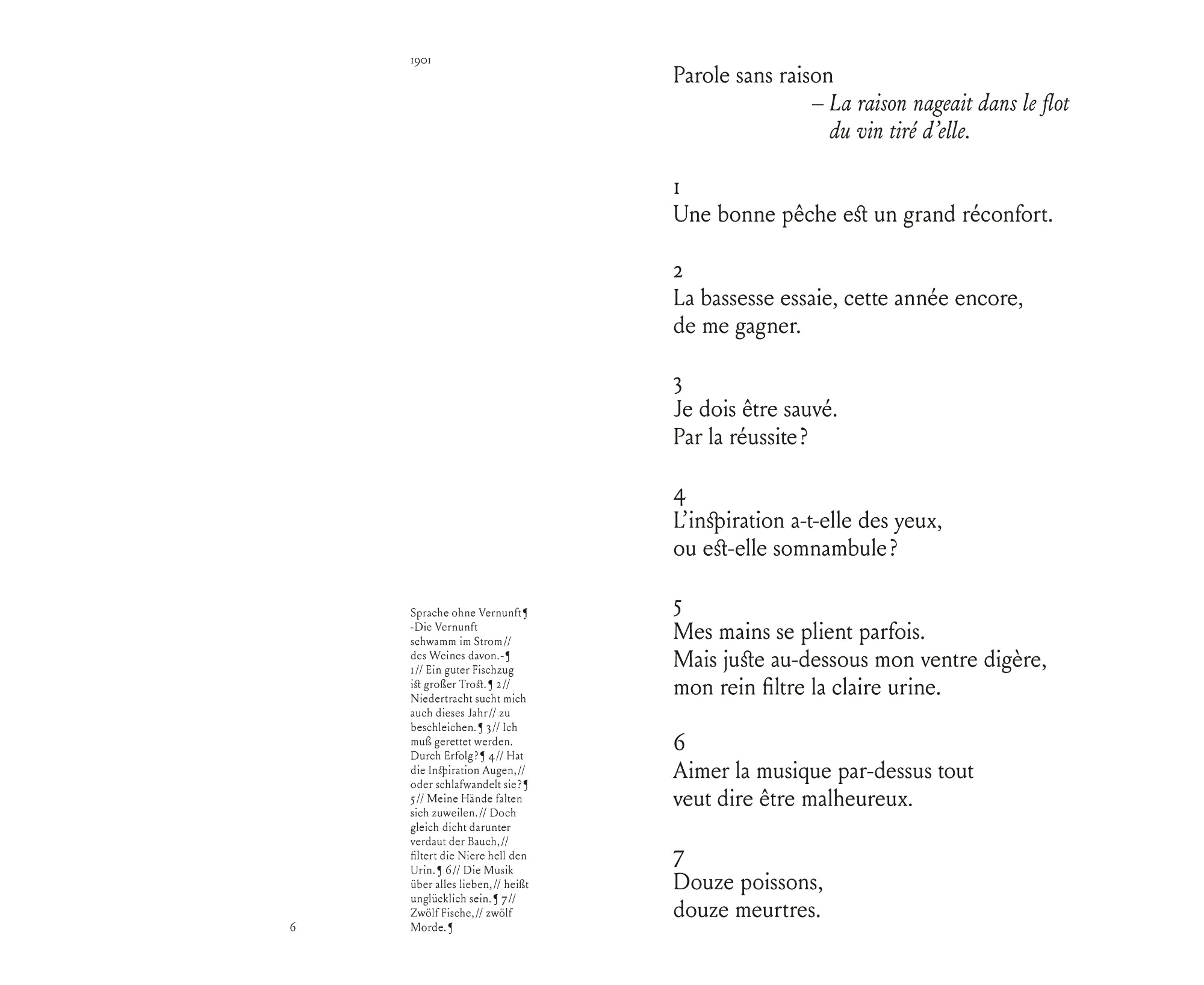 Paul Klee - Paroles Sans Raison
