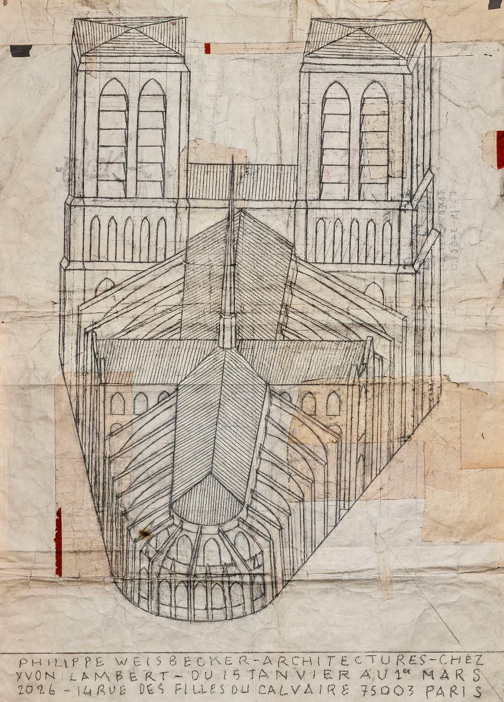 Philippe Weisbecker - Architectures (Poster)