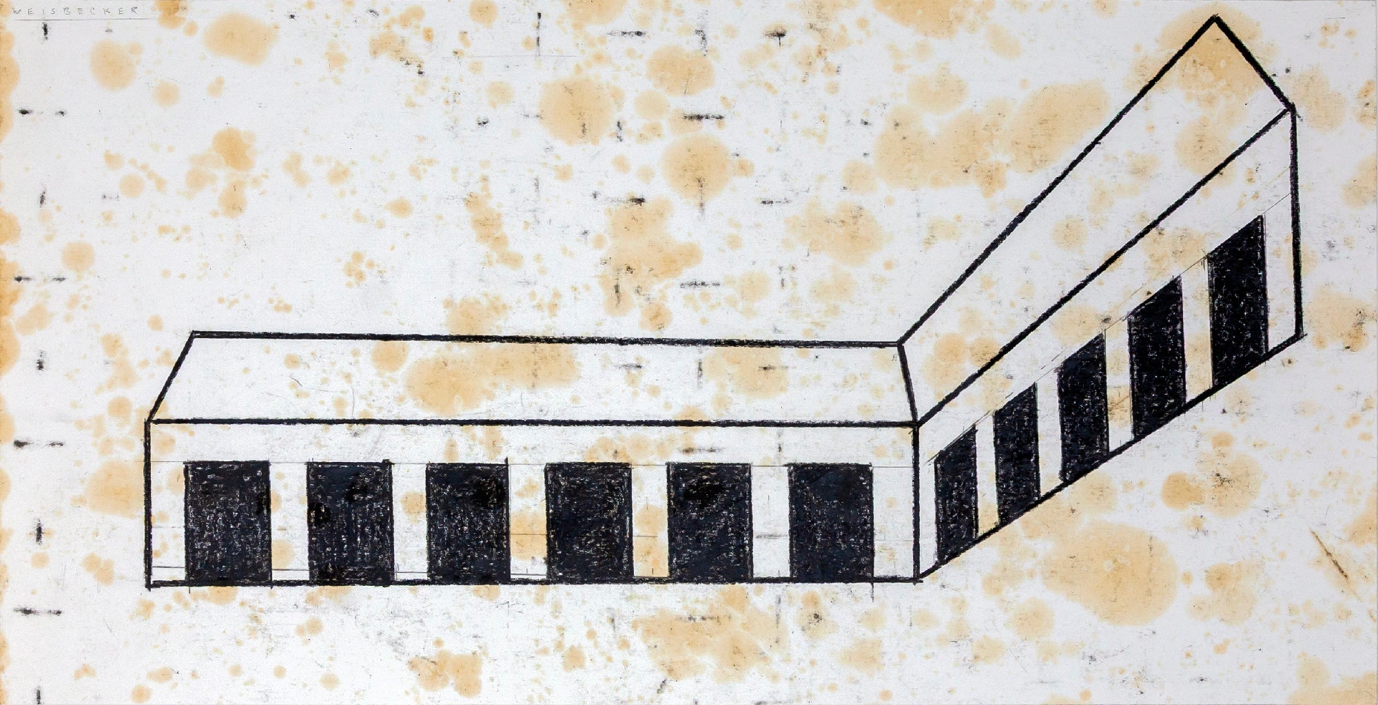 Philippe Weisbecker <br><em>Bâtiment (4)</em>, 2013-2025