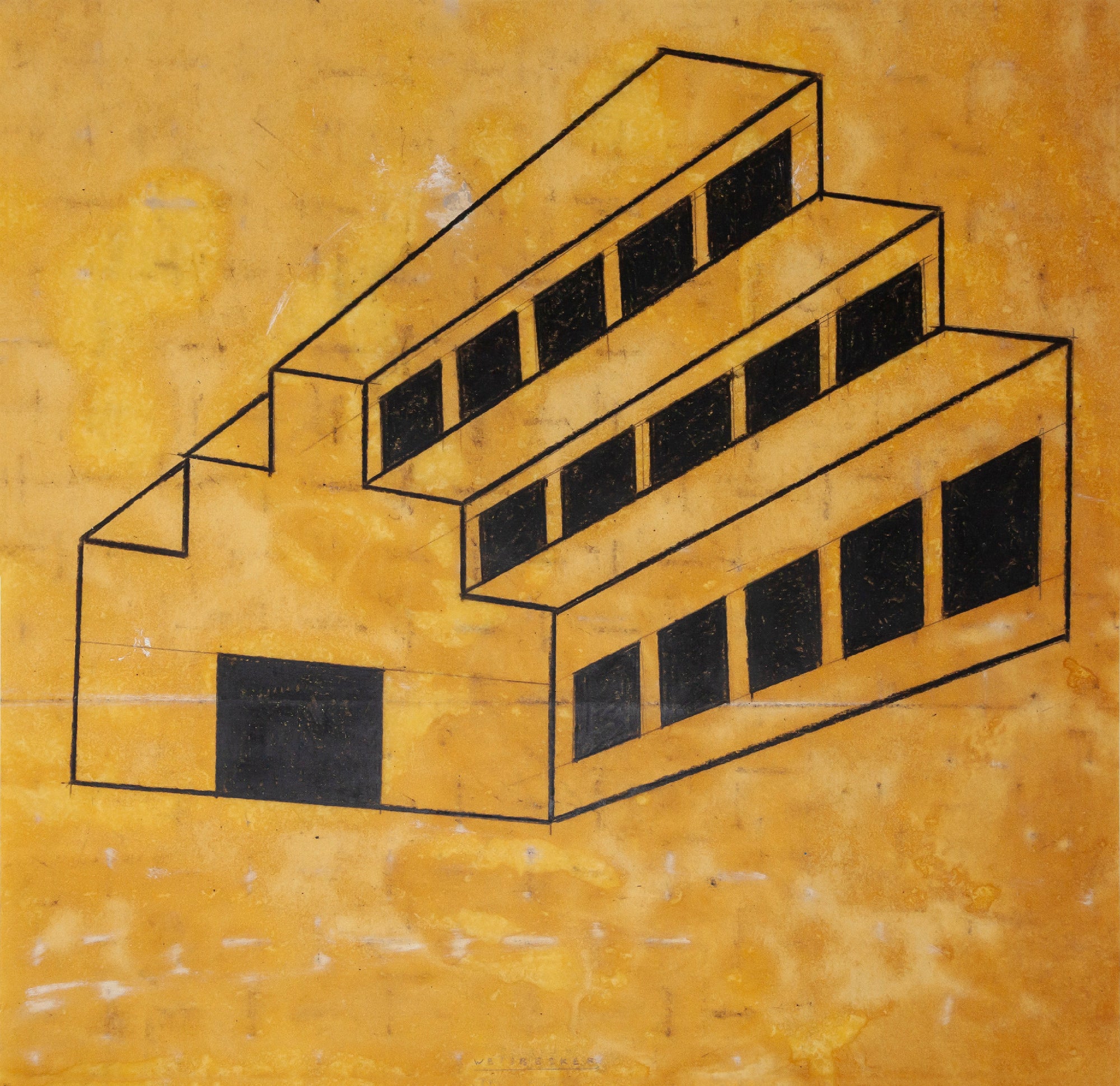 Philippe Weisbecker <br><em>Bâtiment (5)</em>, 2013-2025