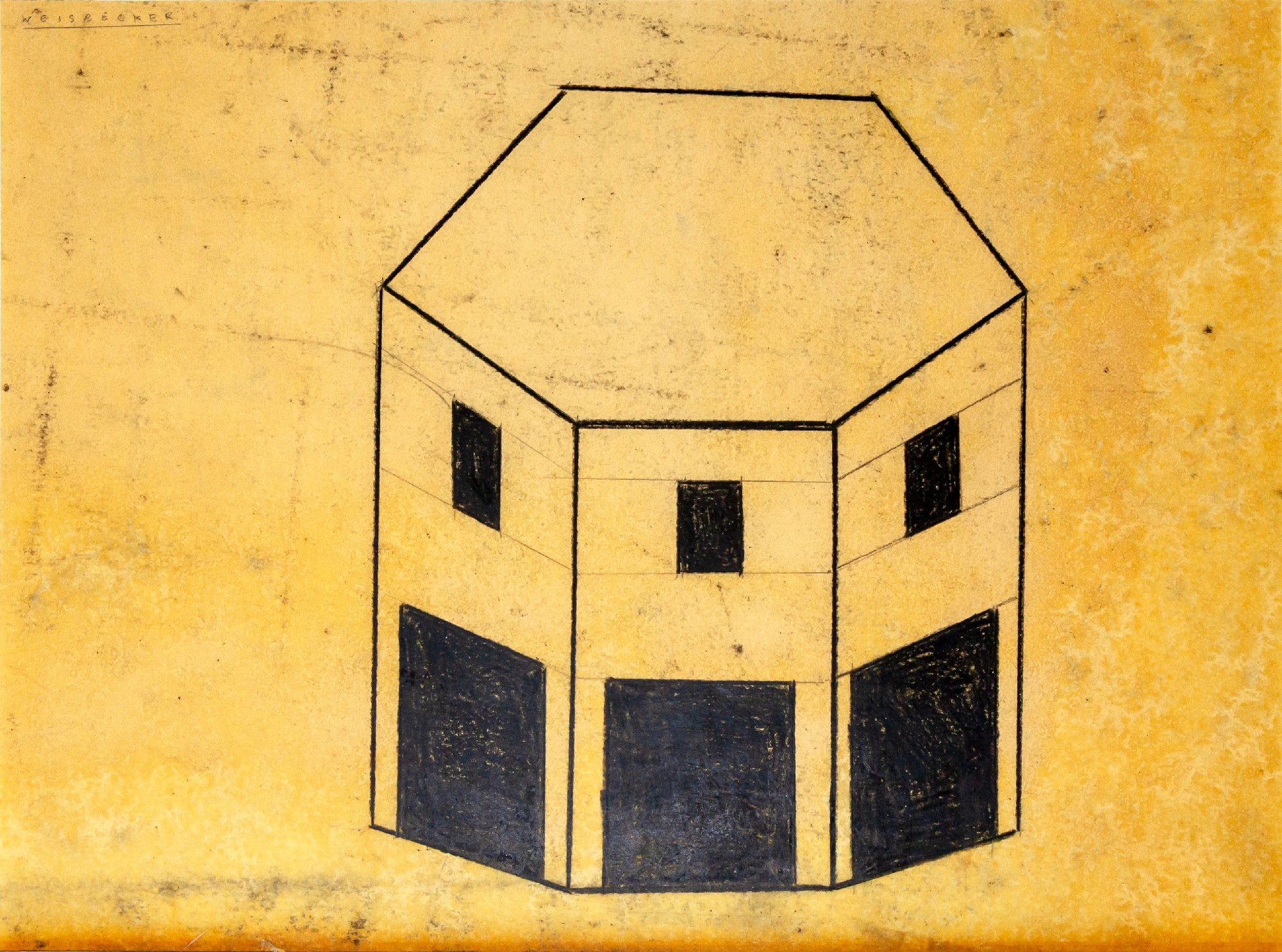 Philippe Weisbecker <br><em>Bâtiment (6)</em>, 2013-2025