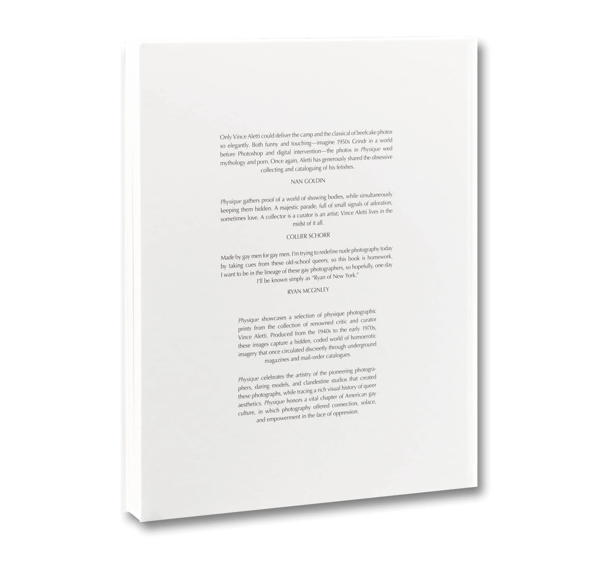 Vince Aletti - Physique