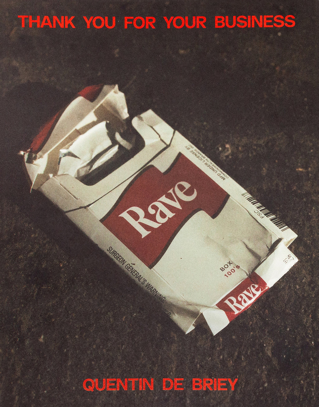 Quentin de Briey - Thank you for your business