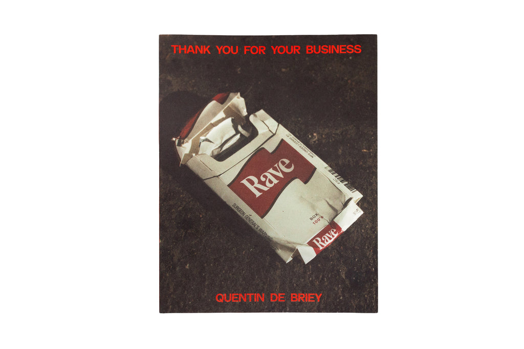 Quentin de Briey - Thank you for your business