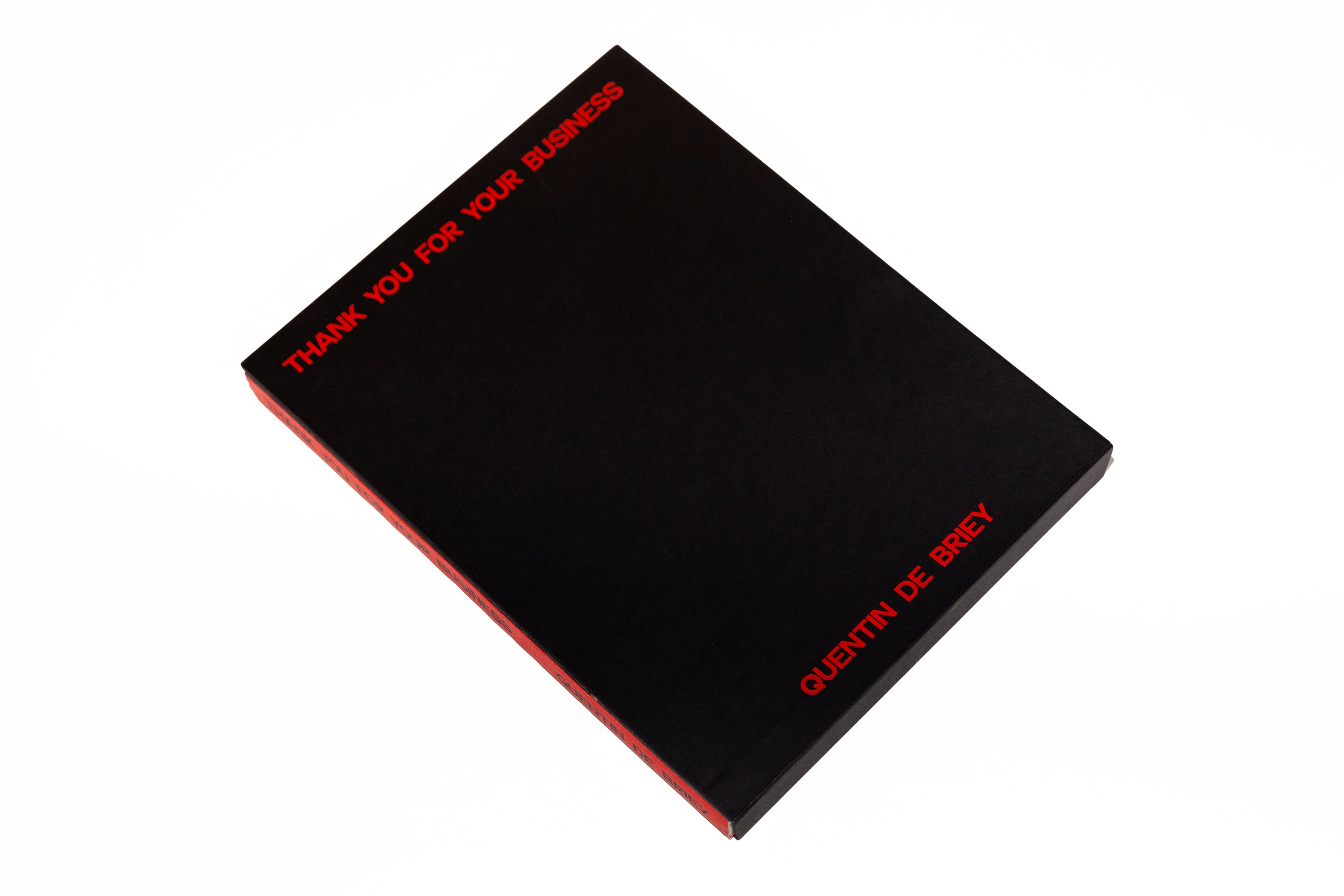 Quentin de Briey - Thank you for your business