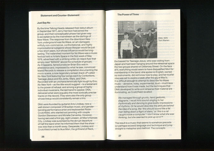 Statement and Counter-Statement (Notes on Experimental Jetset / Volume 1)