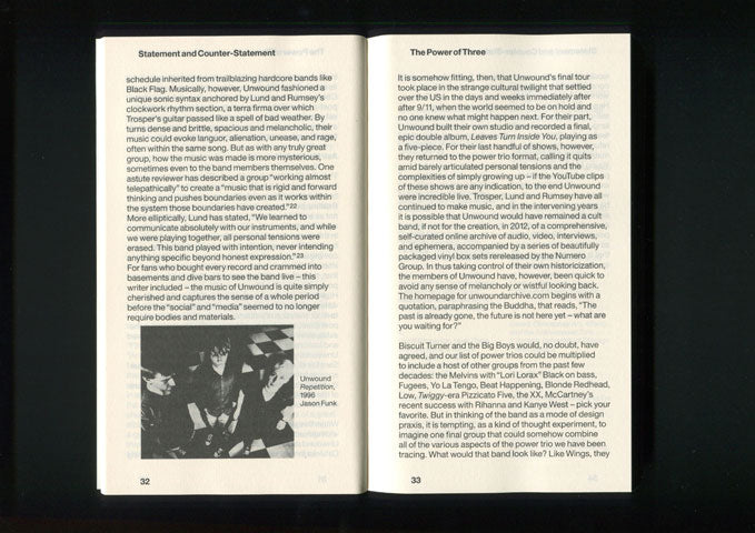Statement and Counter-Statement (Notes on Experimental Jetset / Volume 1)